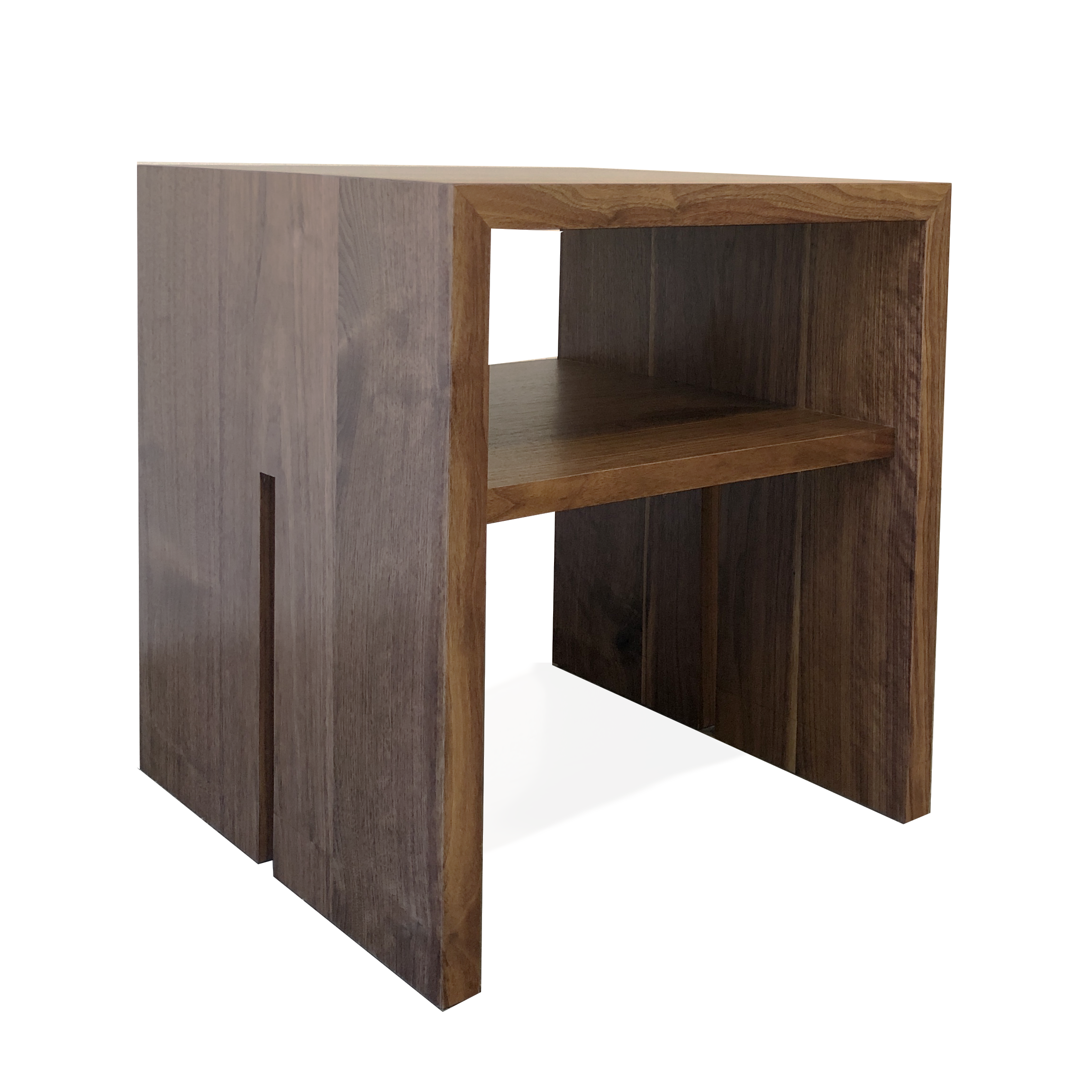 James Side Table - walnut
