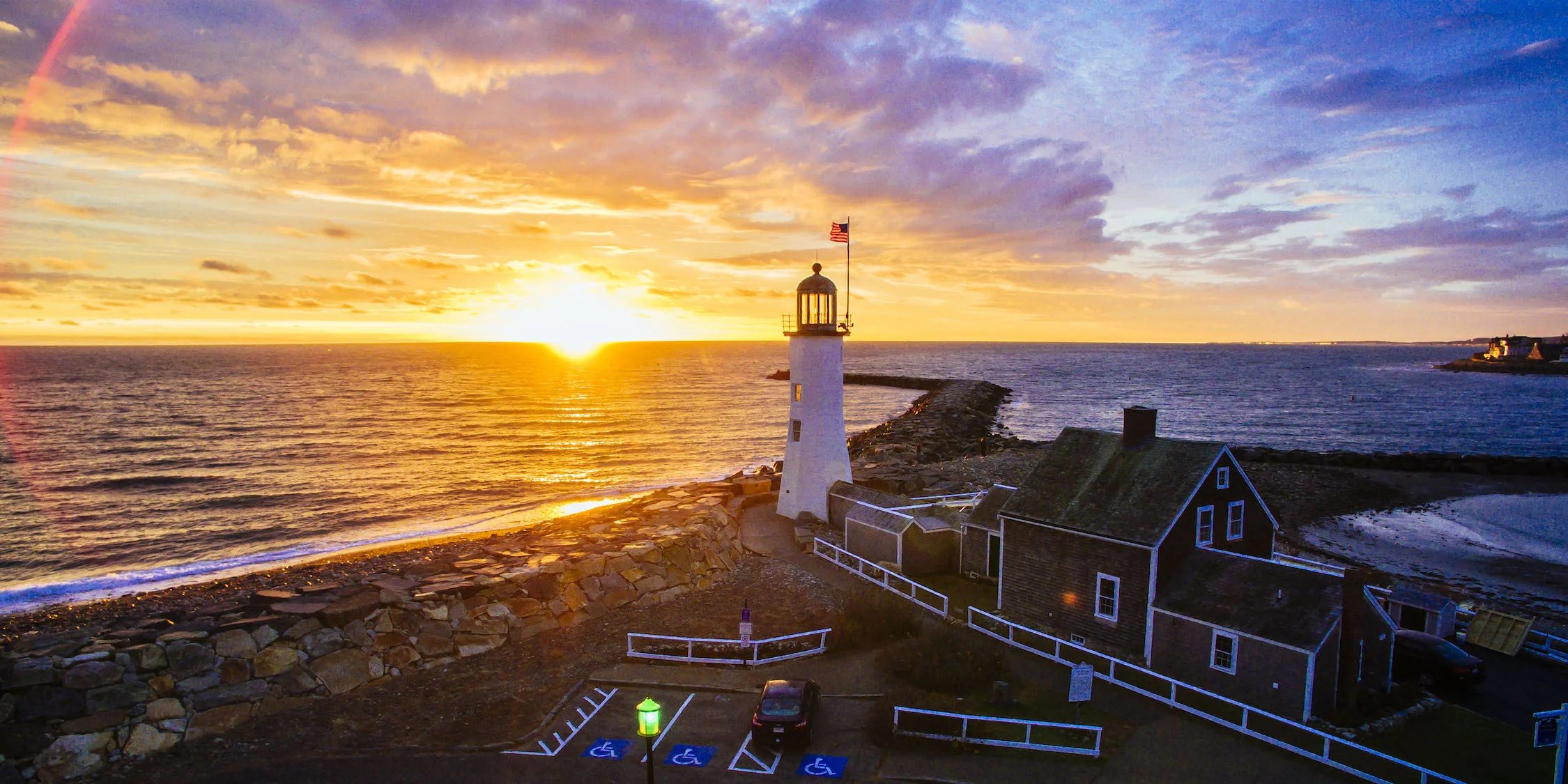 Title: The Lighthouse Keeper Location: The Old Scituate Lighthouse in Boston, Massachusetts 