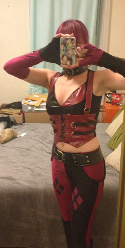This is with all original pieces of the costume.