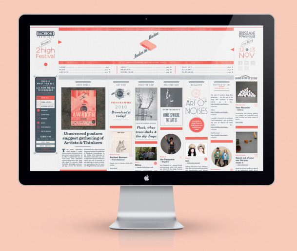 Webpage using Expression Engine CMS (click to enlarge)