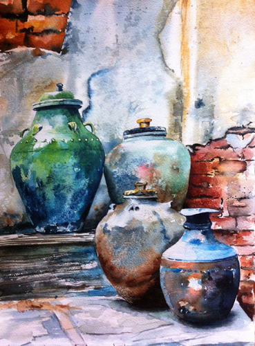 Old pots