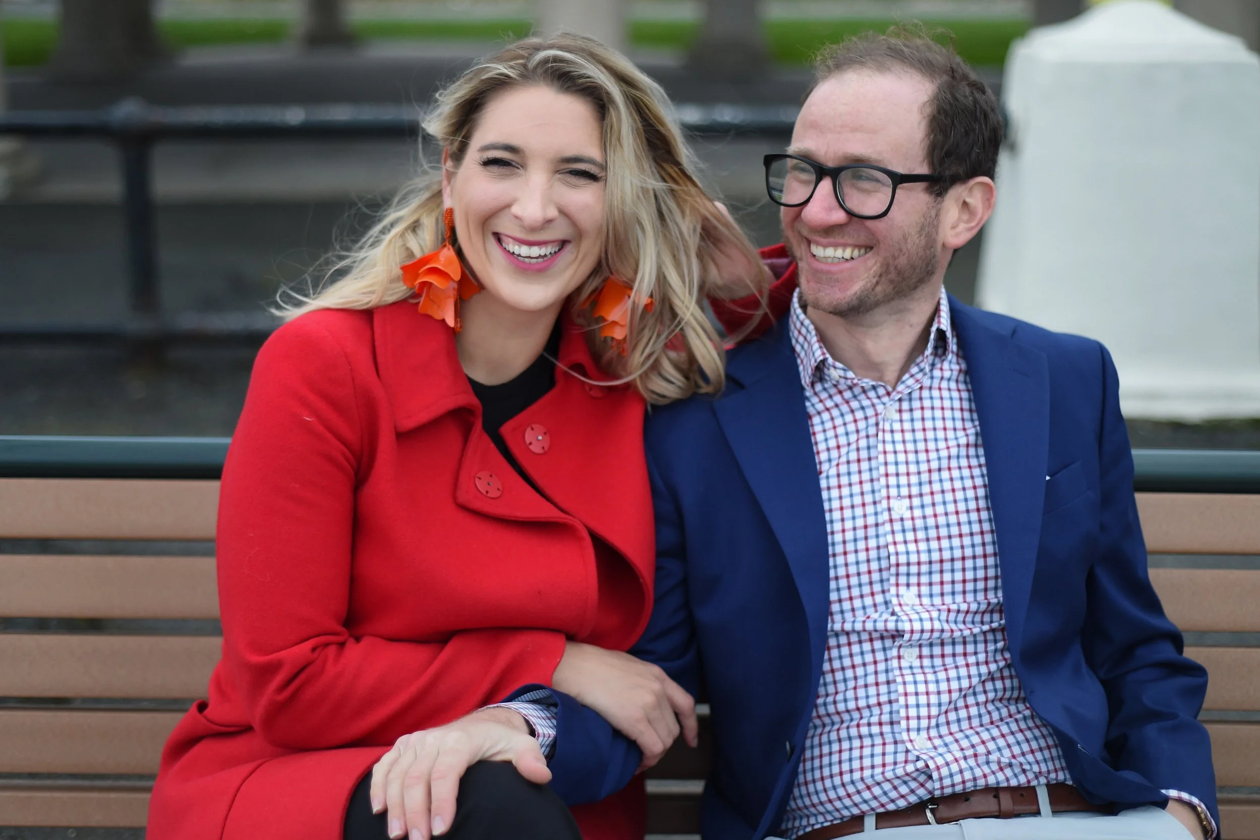 Lindy and Willie's Christmas Card Session (Rye, NY)