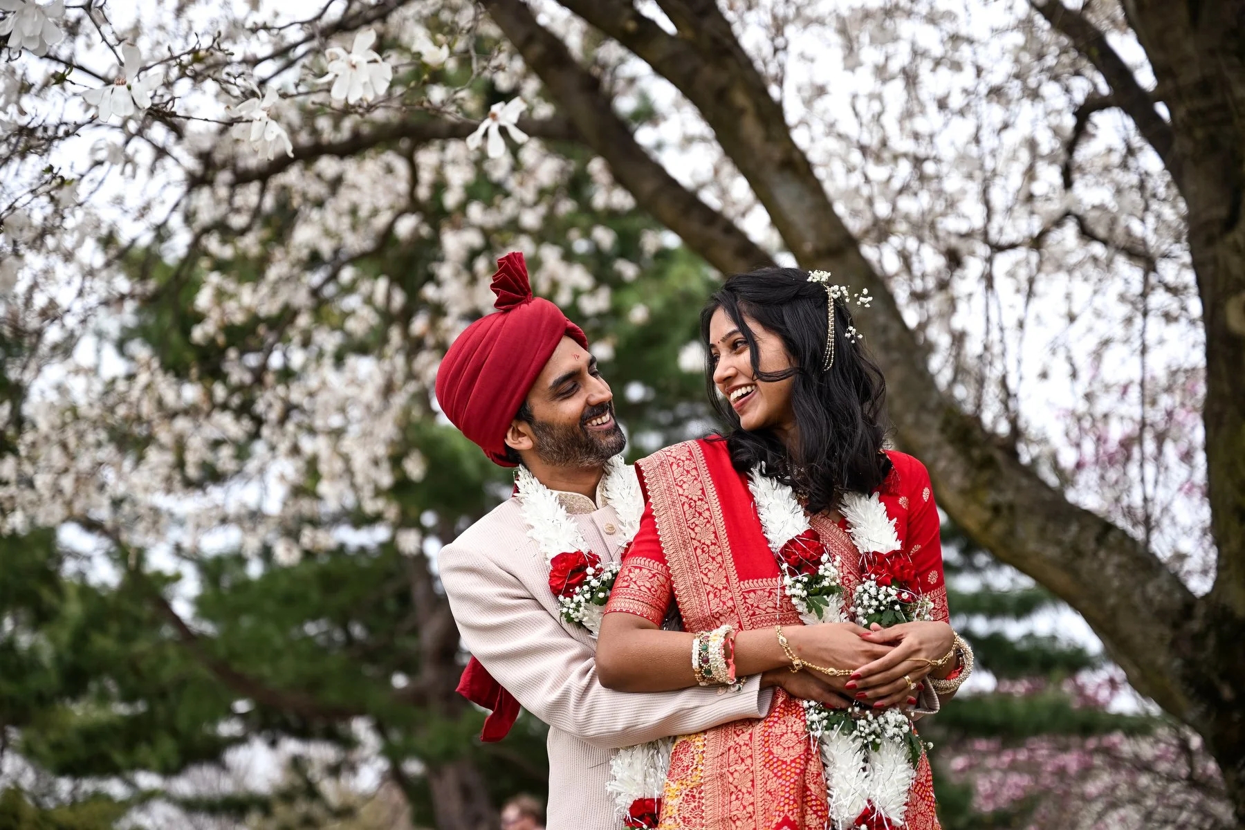 Arti &amp; Jay's Hindu Wedding Ceremony at New England Botanic Garden at Tower Hill