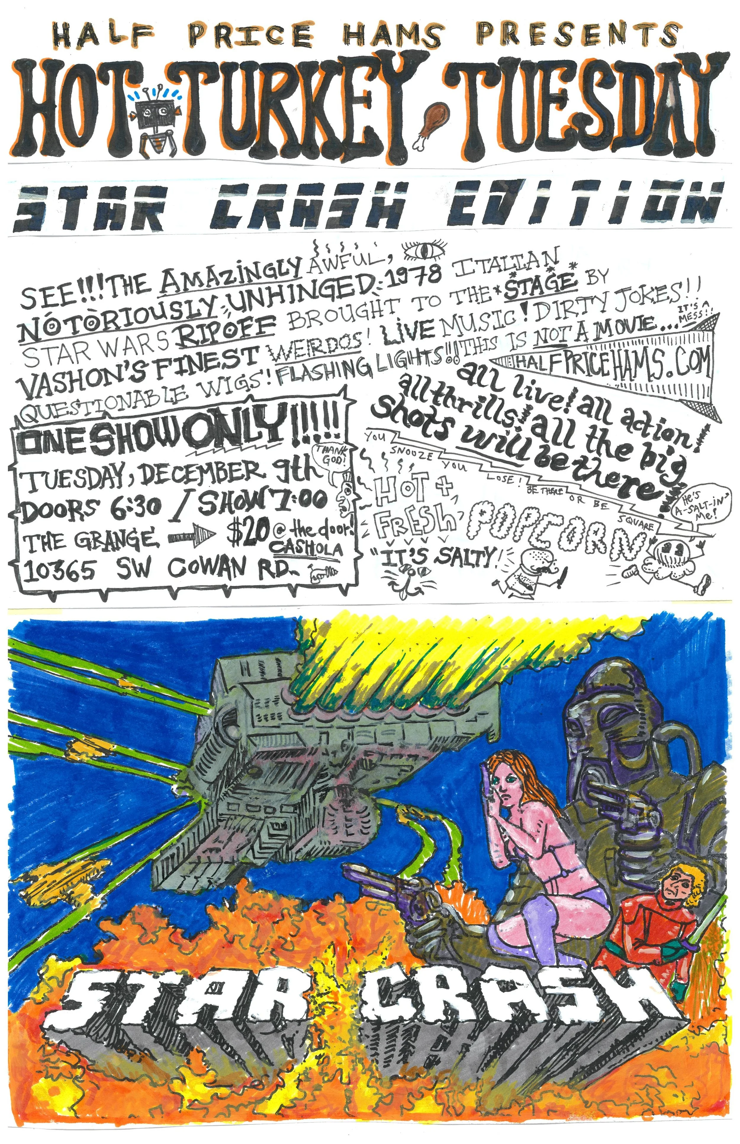 Half Price Hams Presents: Starcrash!! Live - One Night Only