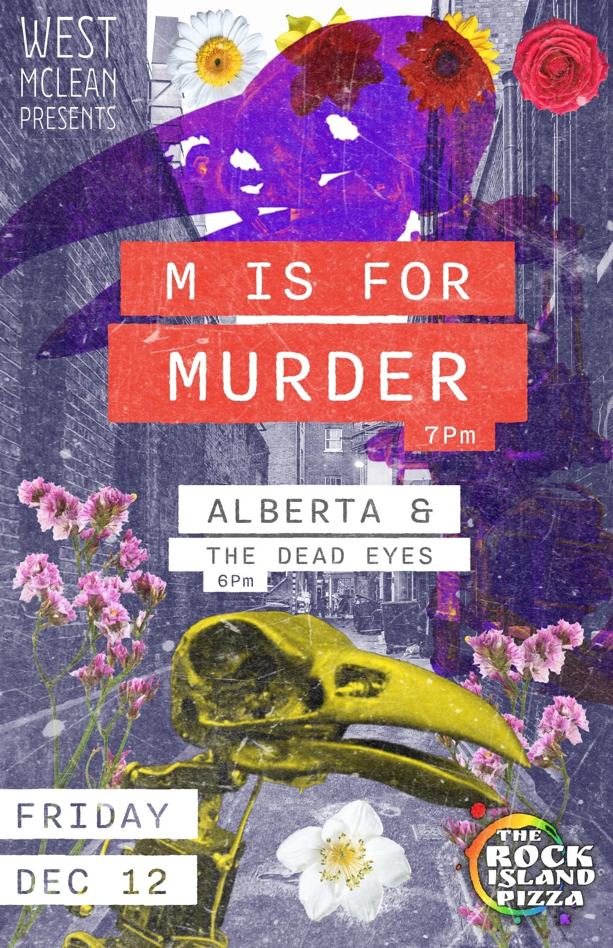M is for MURDER &amp; Alberta &amp; The Dead Eyes