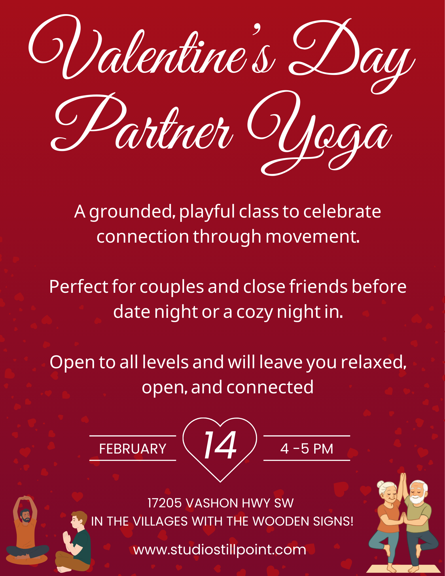 Valentine's Day Partner Yoga