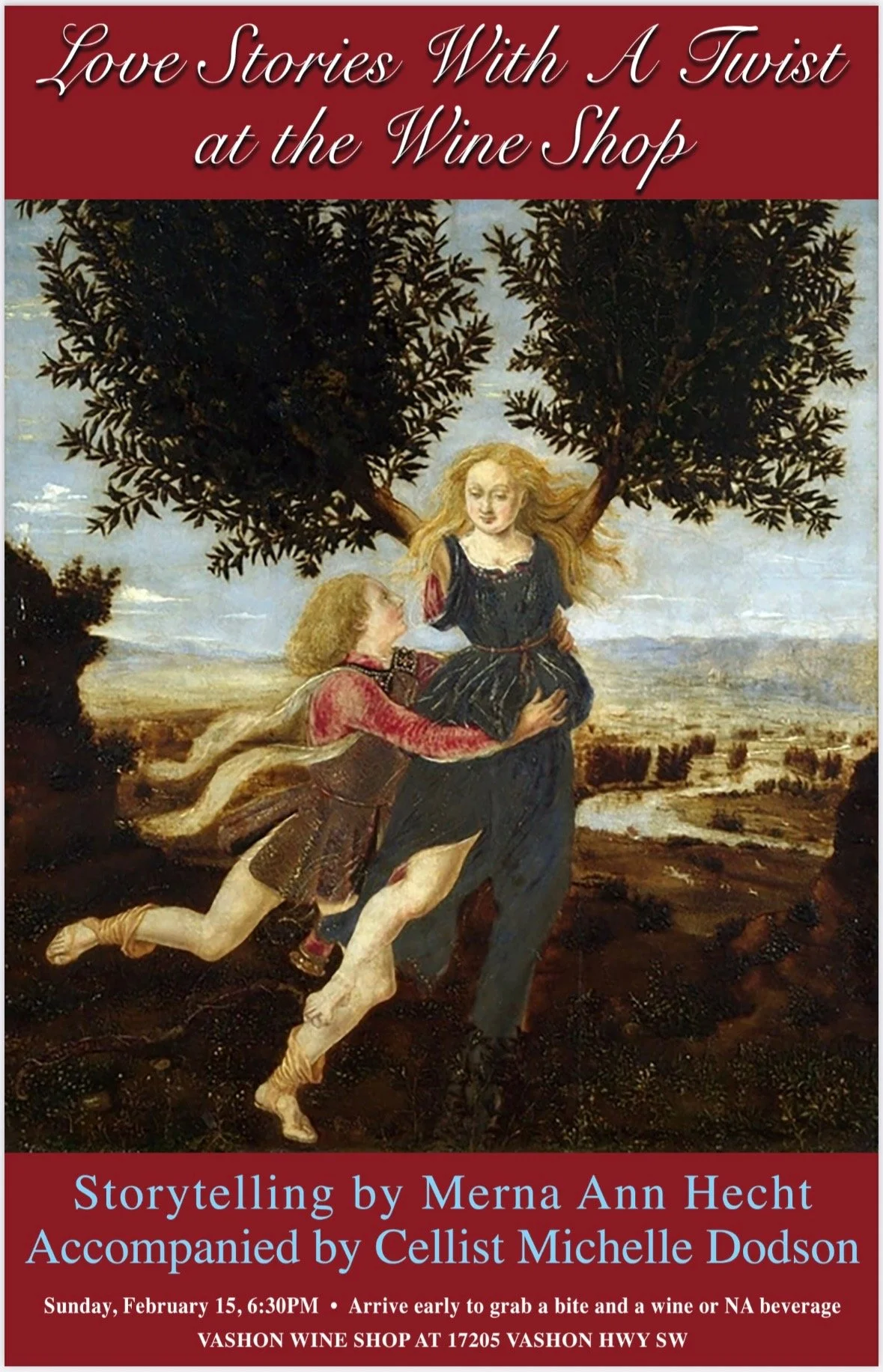 Release Love Stories With a Twist — at the Wine Shop! 