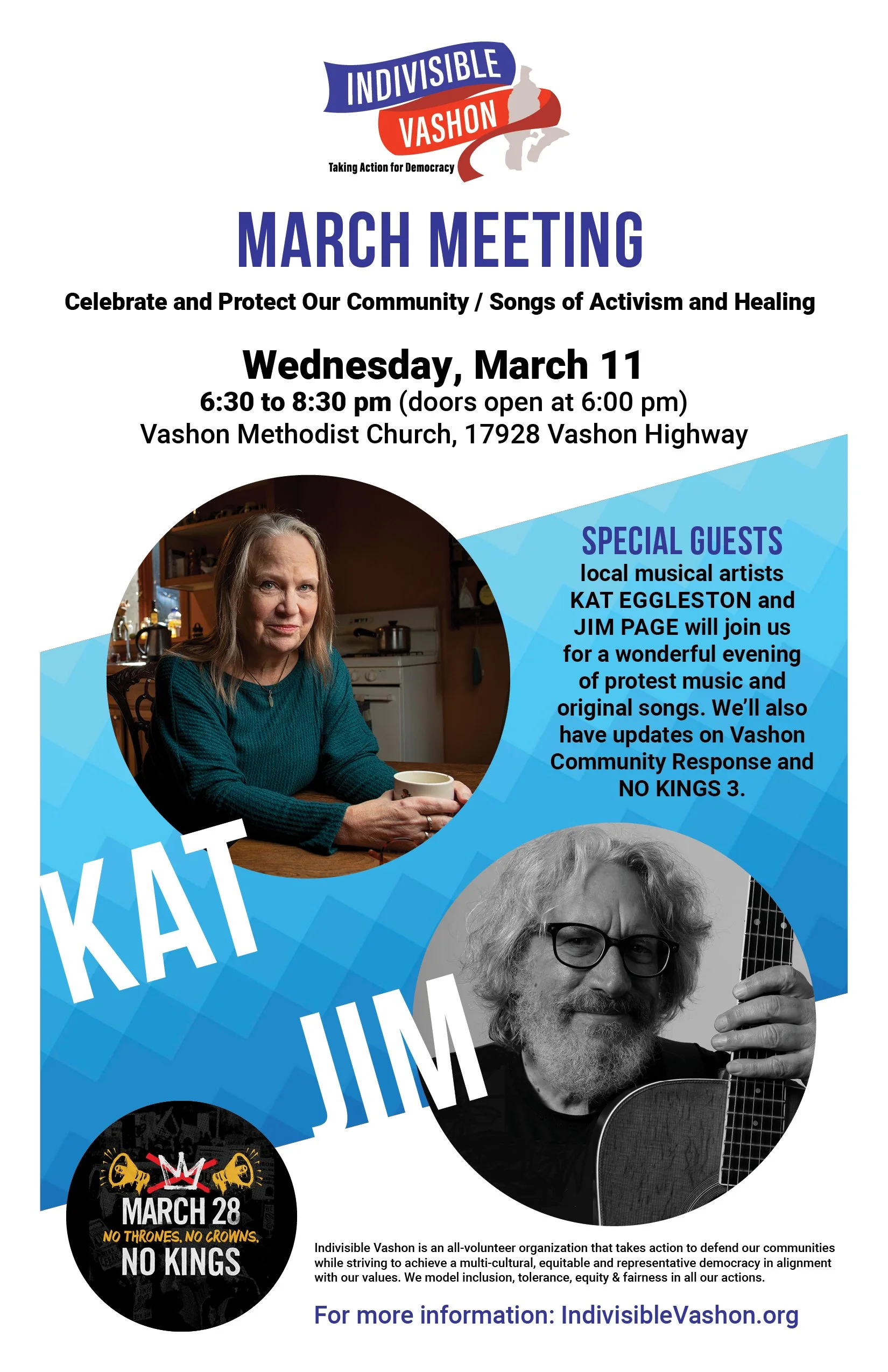 Celebrate and Protect Our Community / Songs of activism and healing