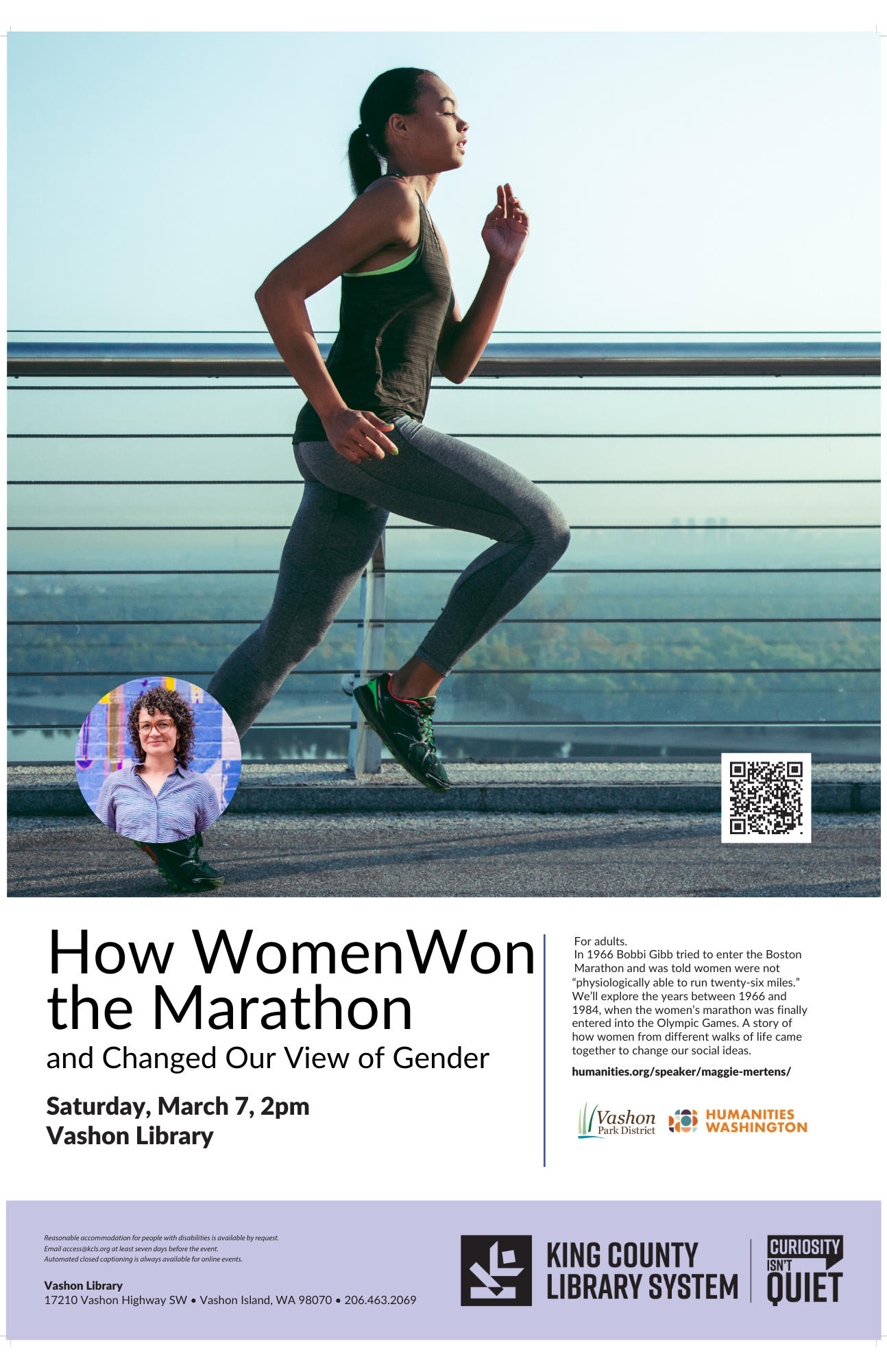 Humanities Washington Guest Speaker Maggie Mertens