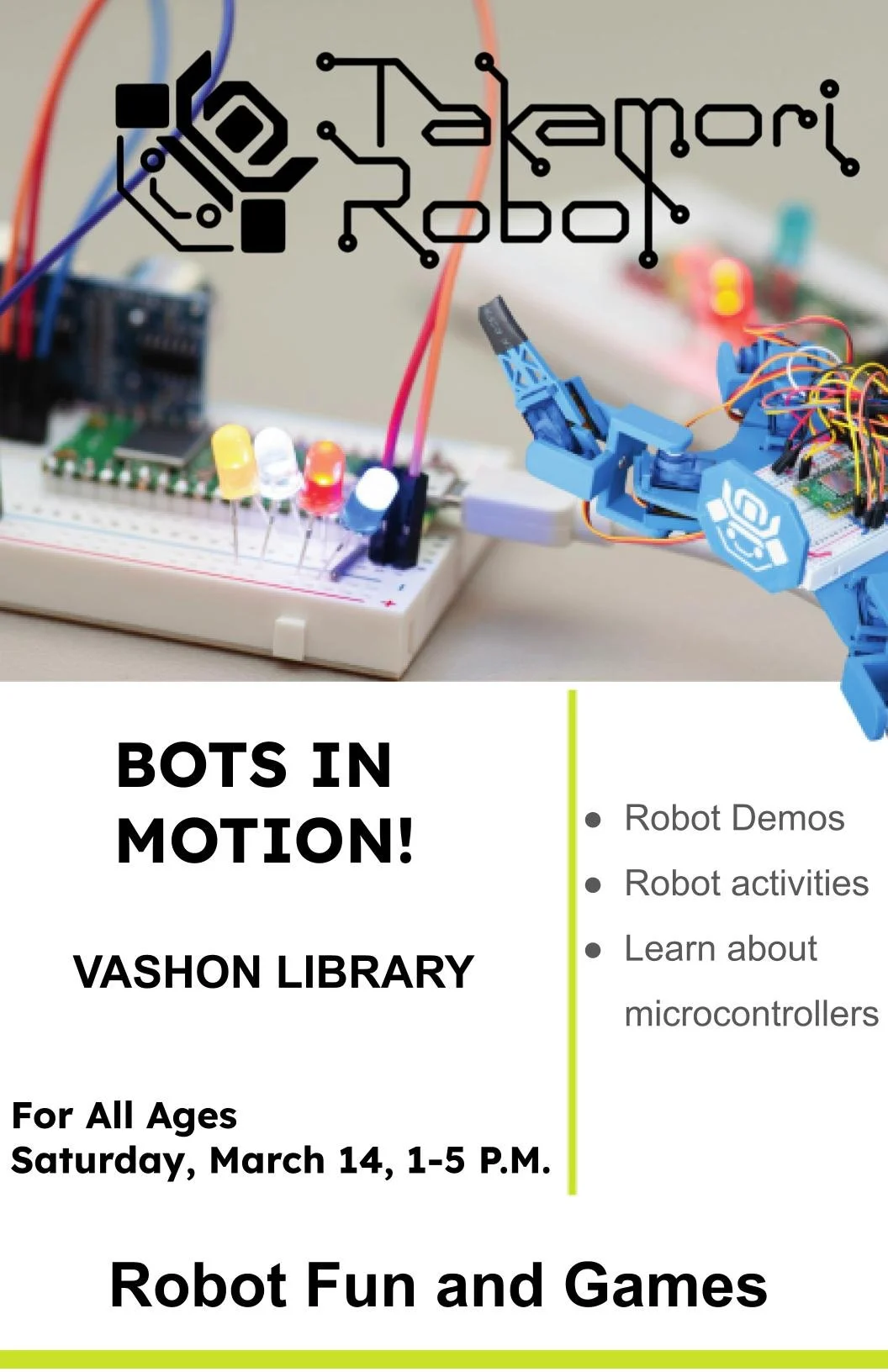 Takamori Robot's "Bots in Motion" Showcase