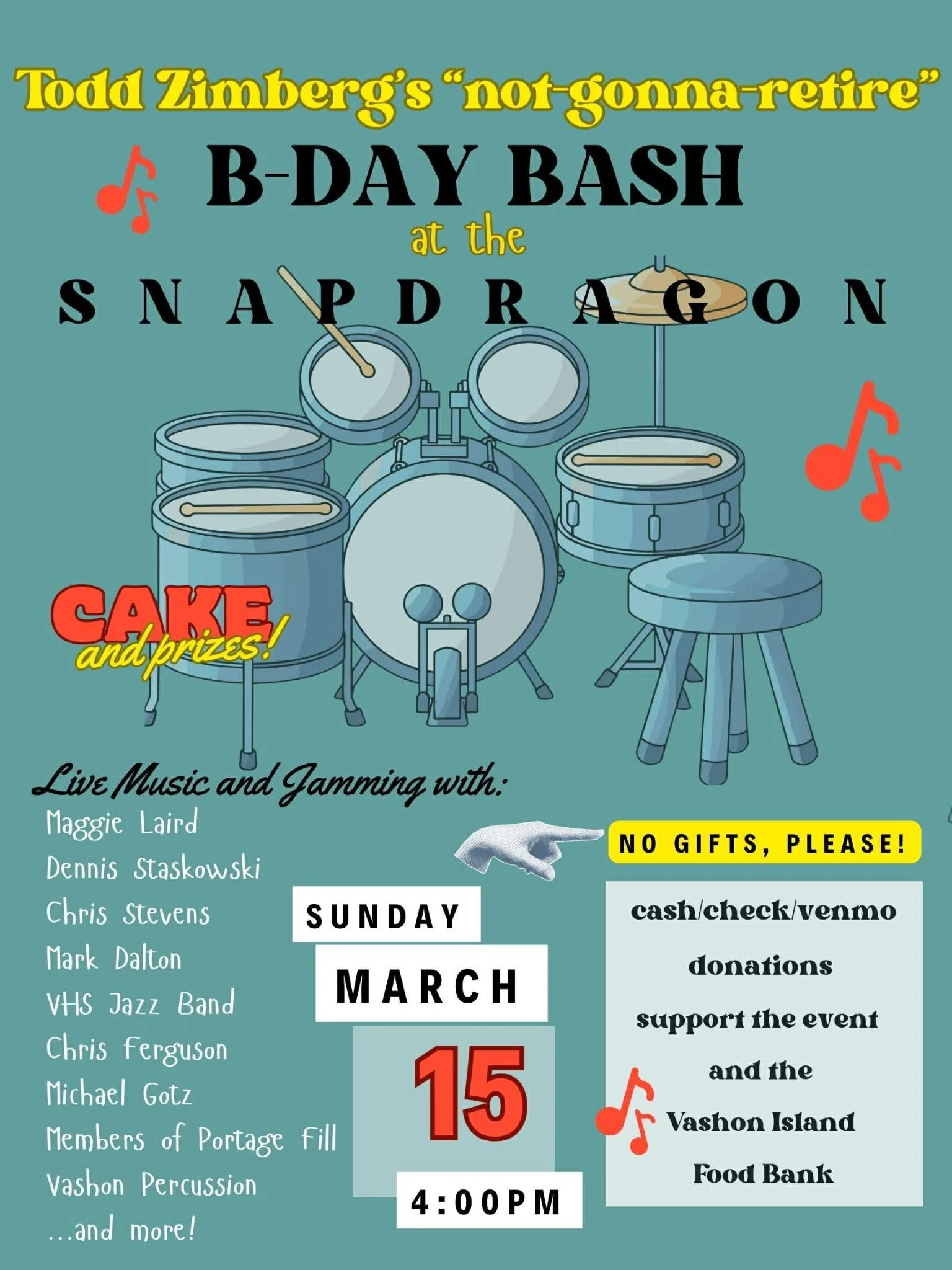 Todd Zimberg's "not gonna retire" Birthday Bash