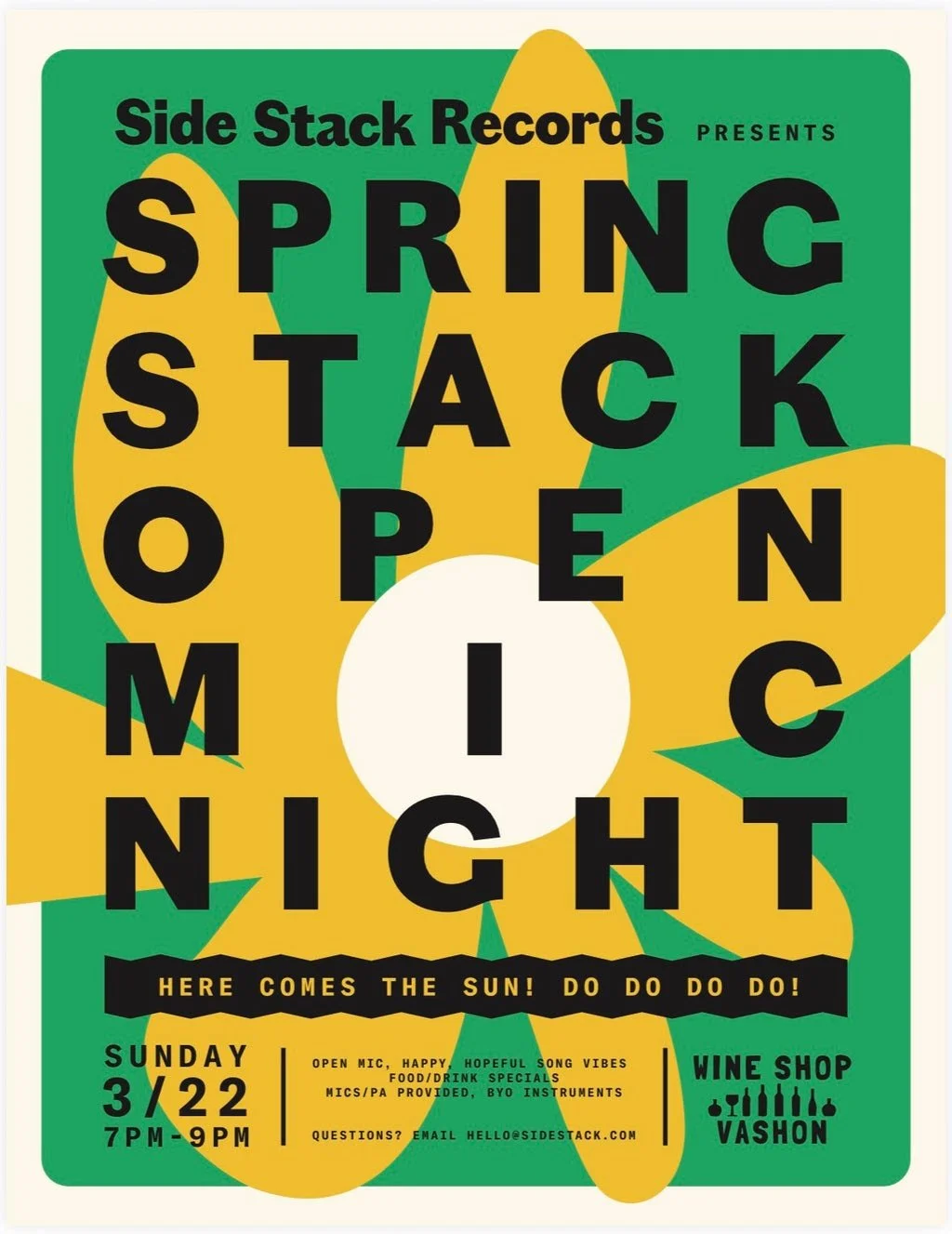 Spring Stack Open Mic Night