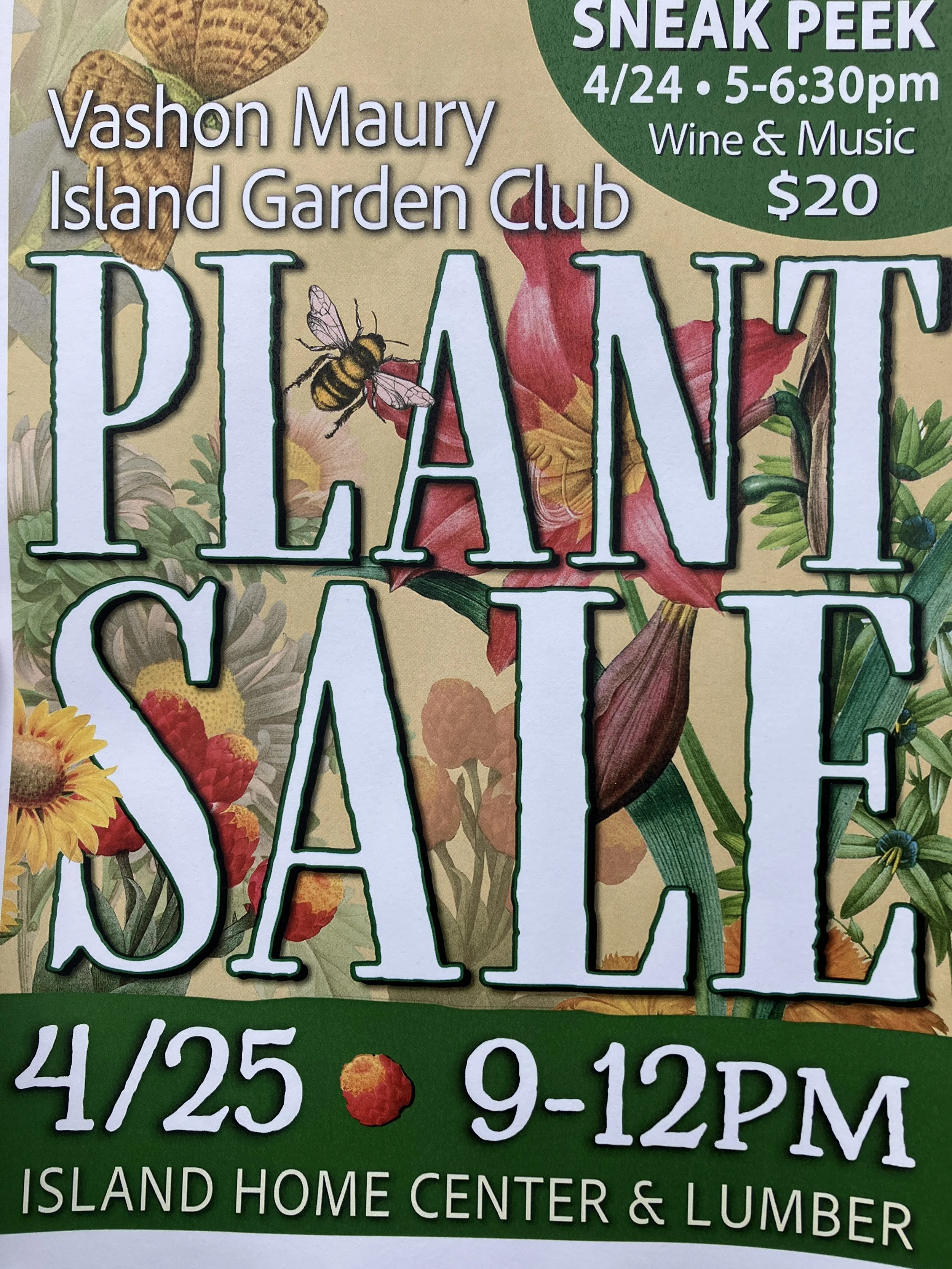 Vashon Maury Island Garden Club Plant Sale