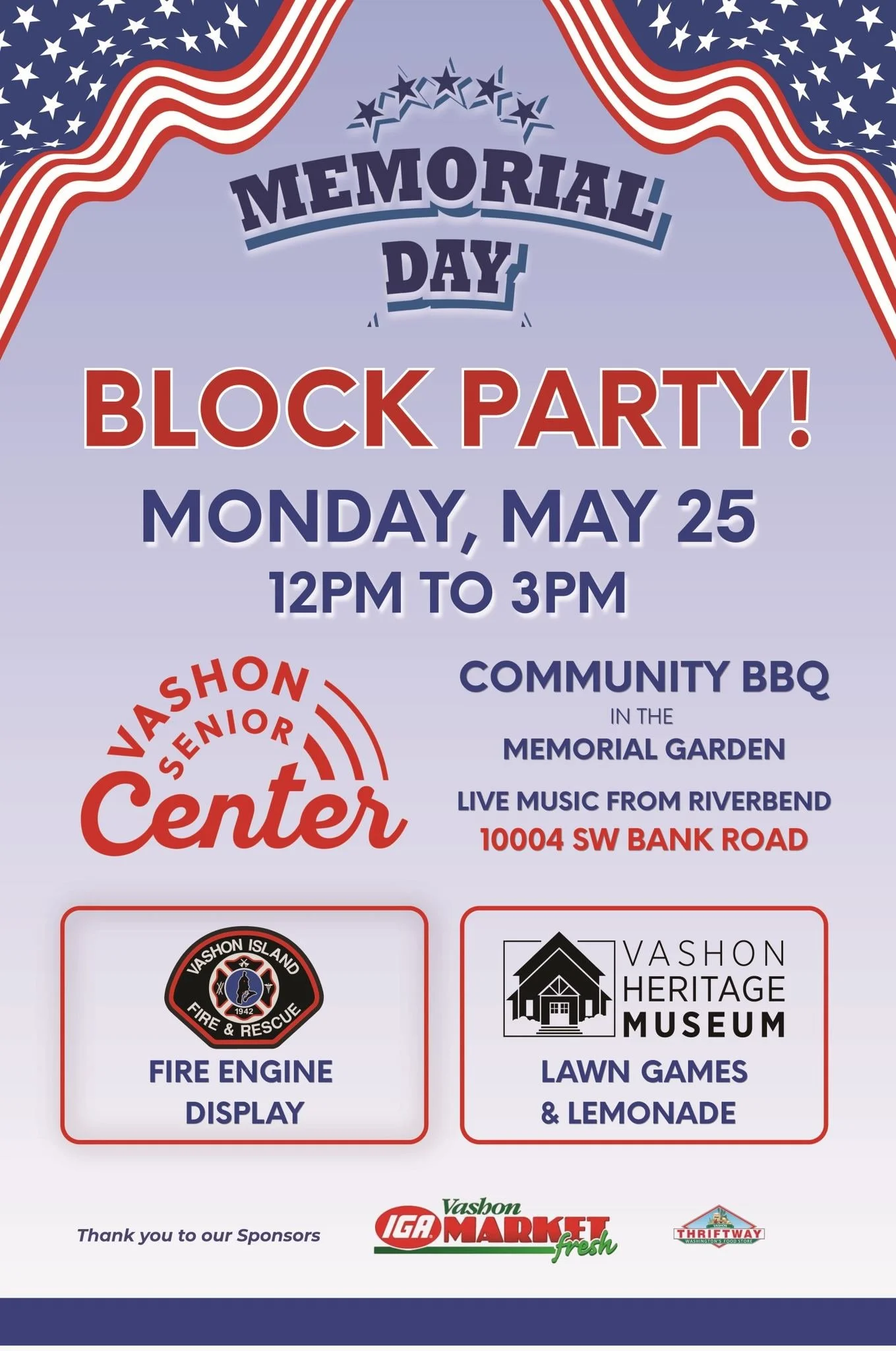Memorial Day Neighborhood Block Party