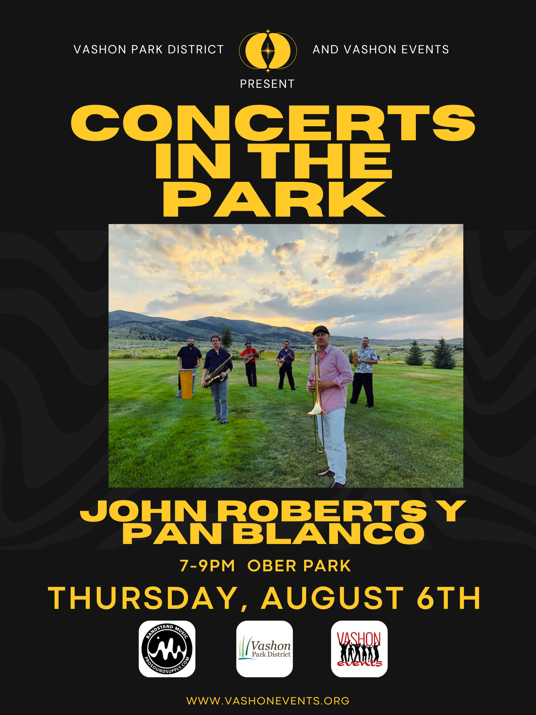Concerts in the Park #2: John Roberts Y Pan Blanco