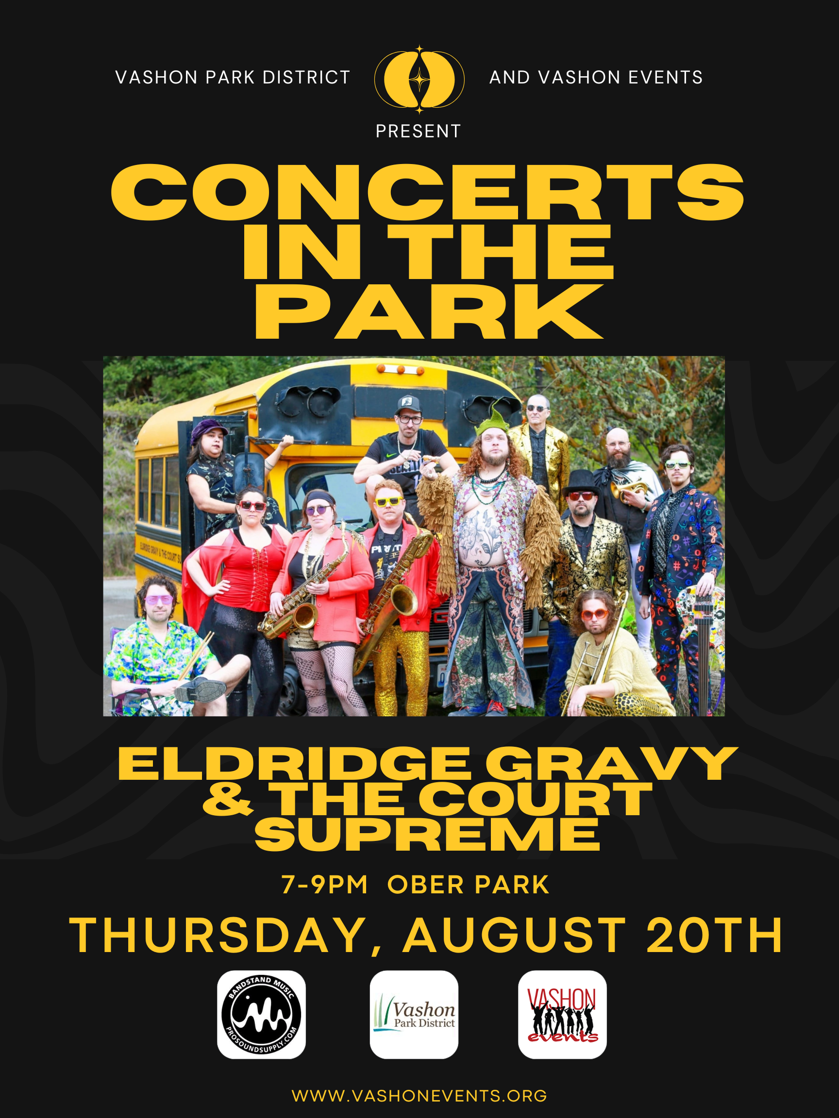 Concerts in the Park #4: Eldridge Gravy &amp; The Court Supreme