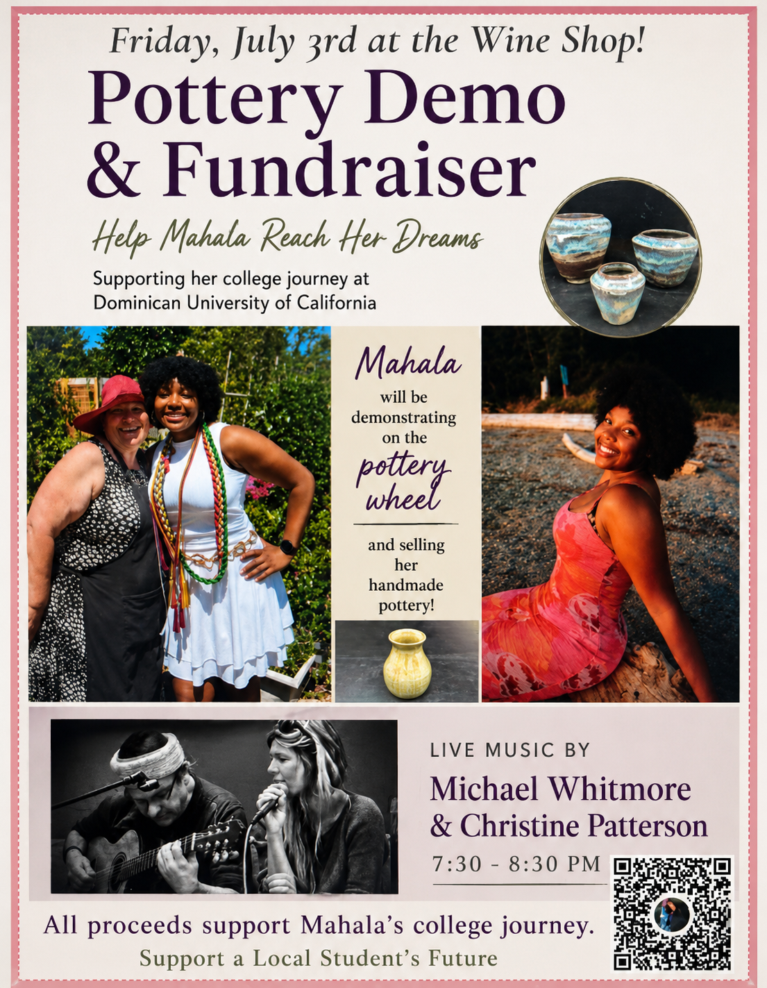 First Friday at the Wine Shop Vashon