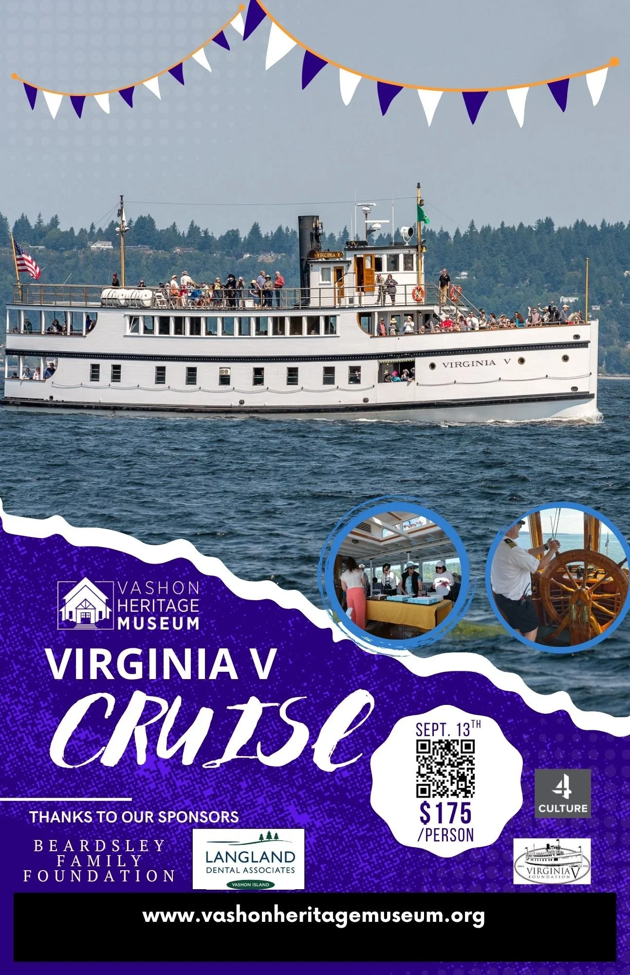 Virginia V Circumnavigation of Vashon Island