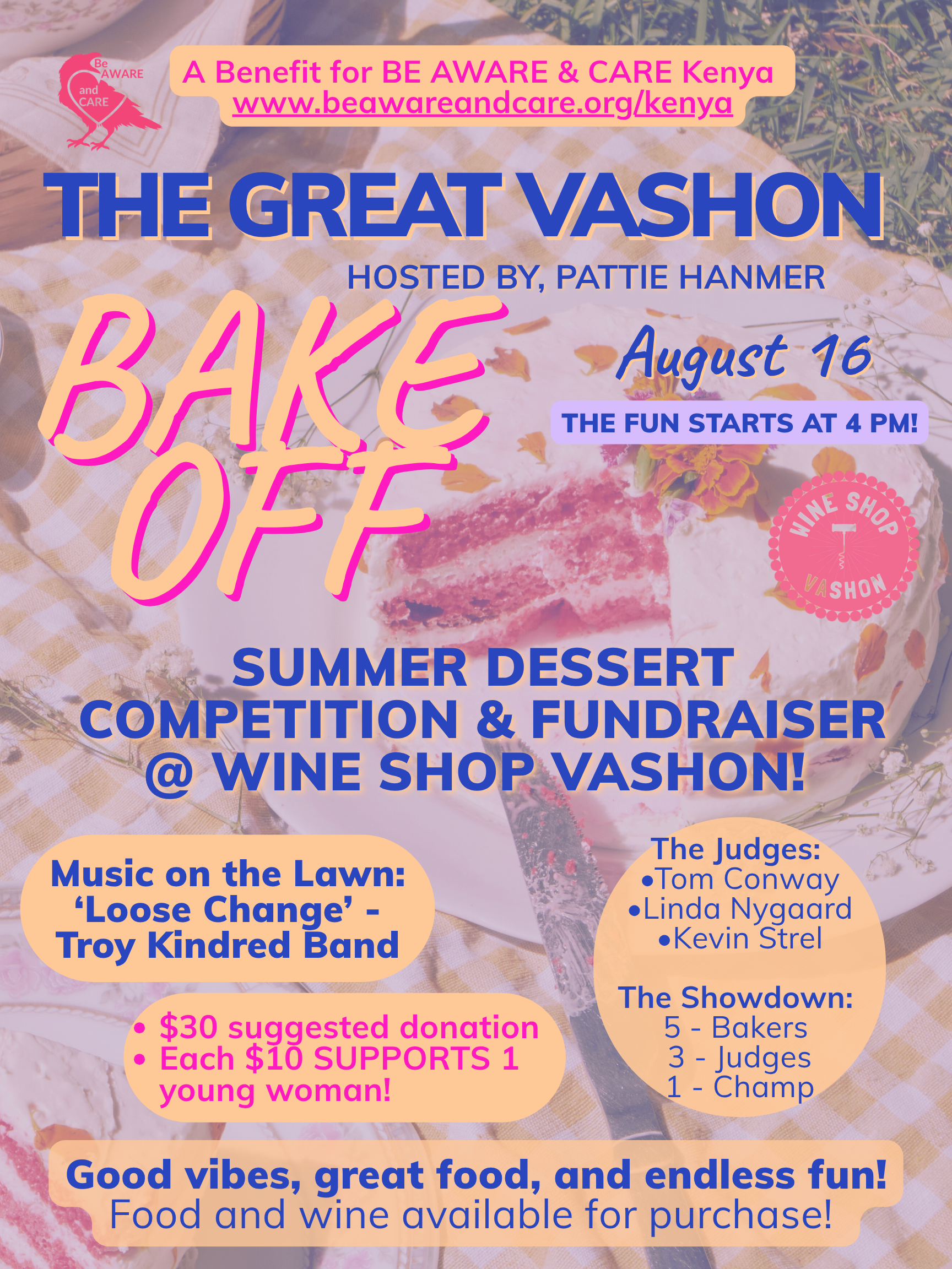 The Great Vashon Bake Off