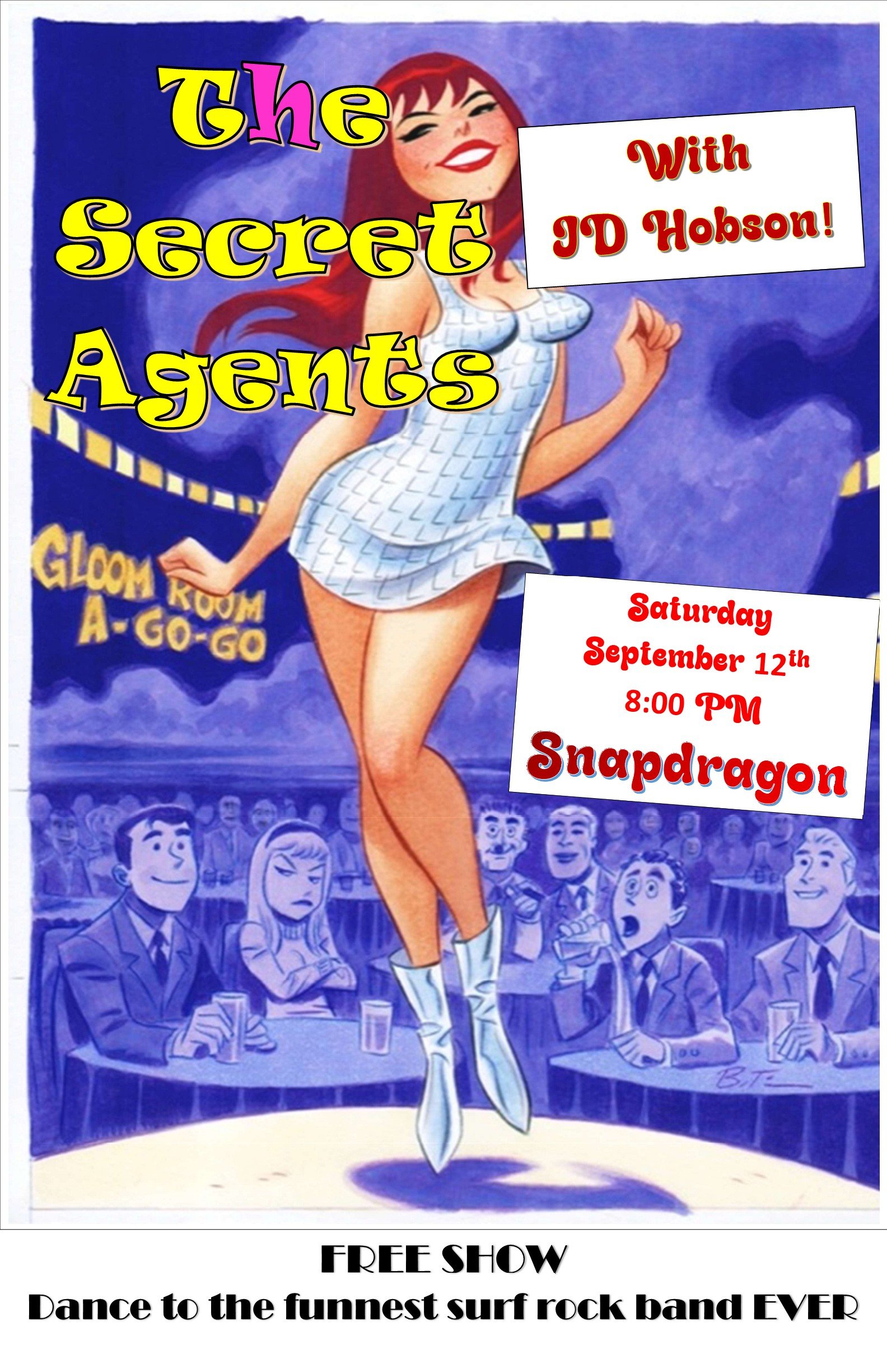 The Secret Agents and JD Hobson