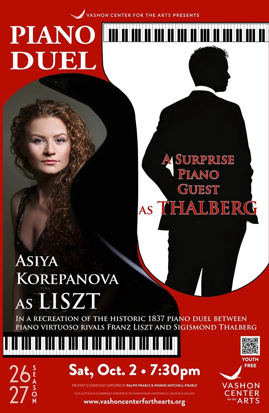 Piano Duel: Liszt vs Thalberg with Asiya Korepanova and Special Guest
