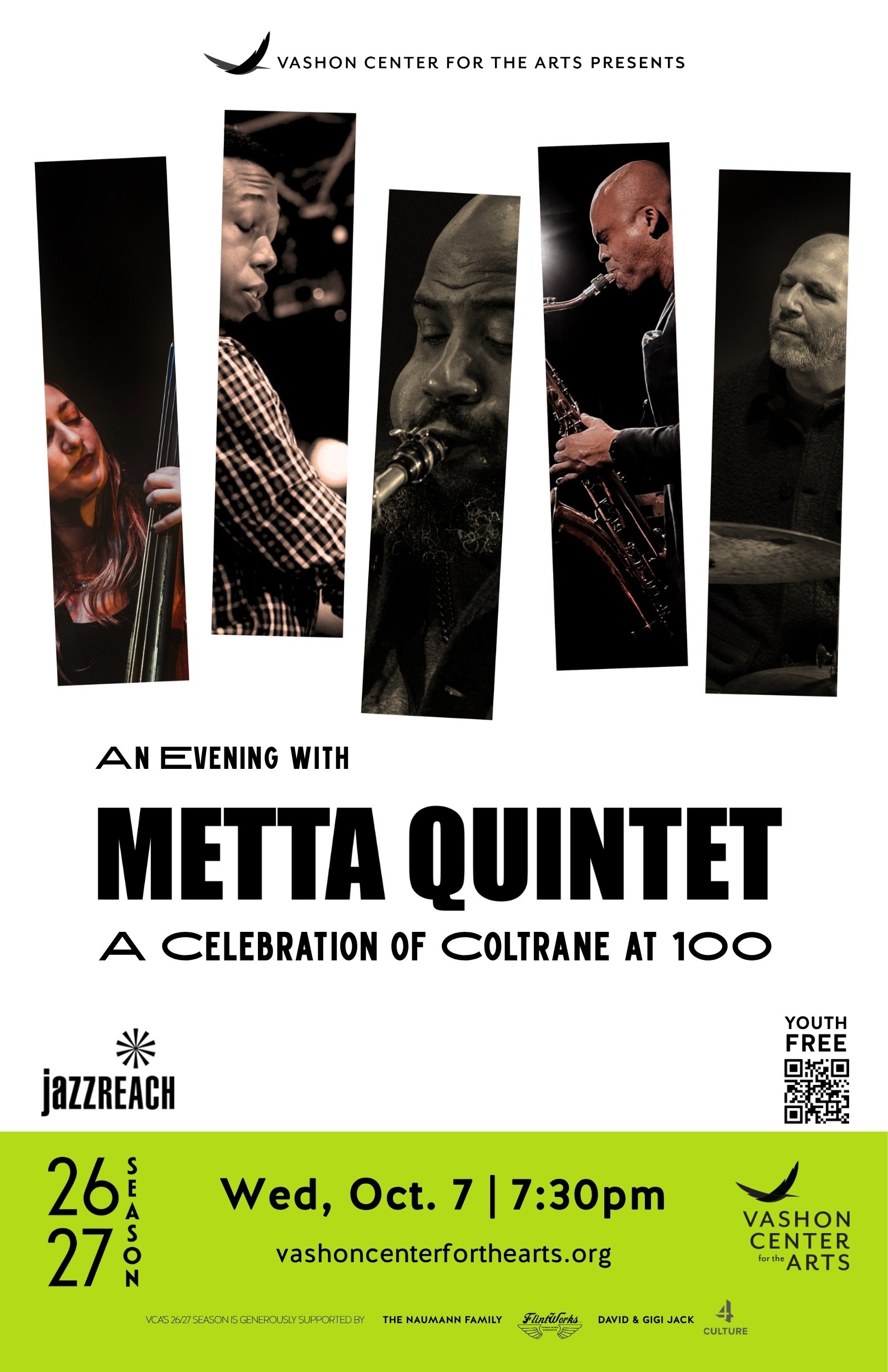 An Evening with Metta Quintet: 100th Anniversary of John Coltrane