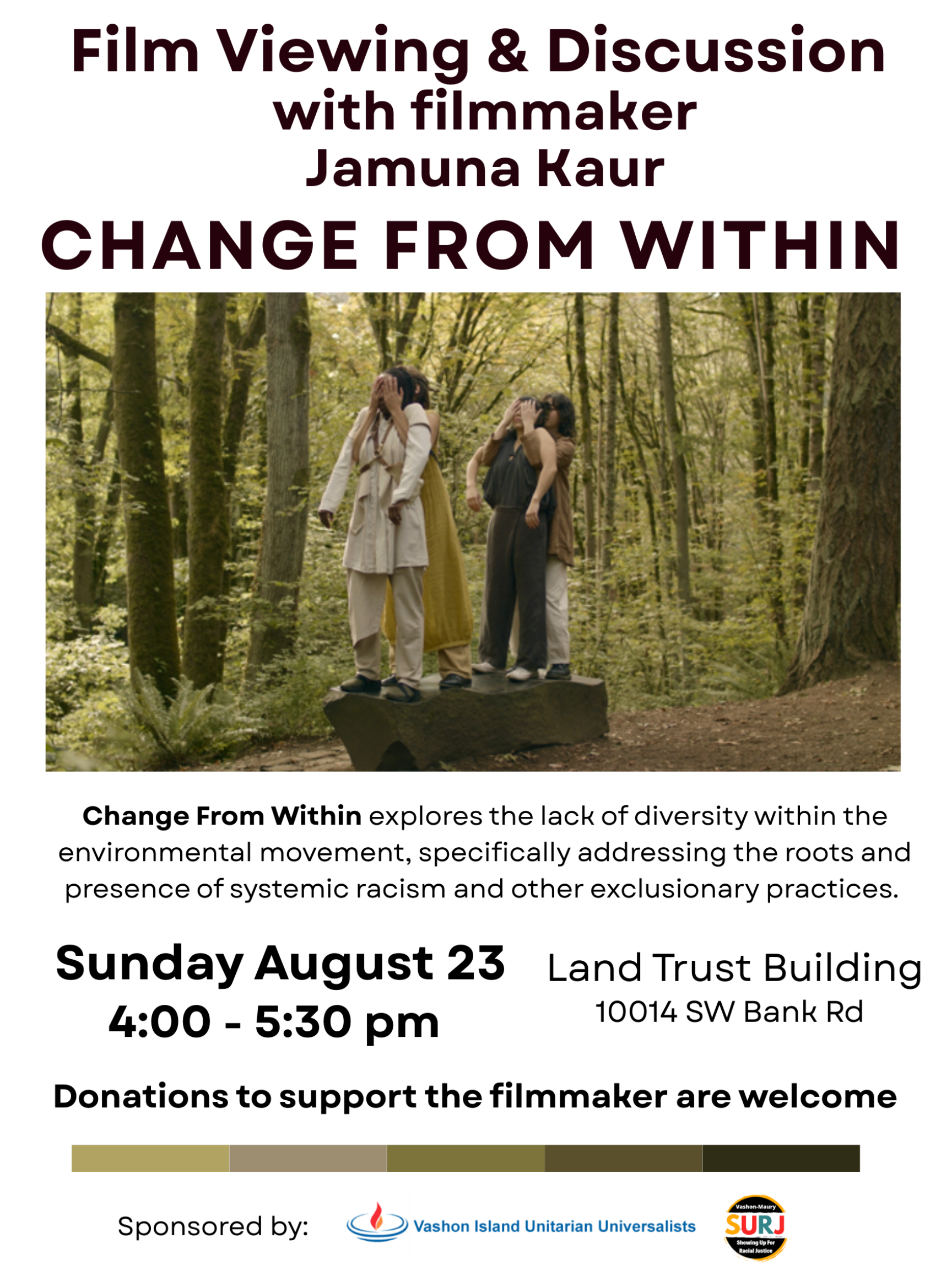 Change from Within: Screening with the filmmaker