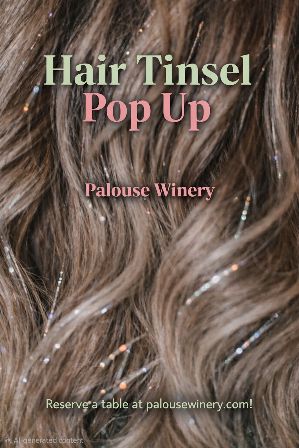 Hair Tinsel Pop Up!