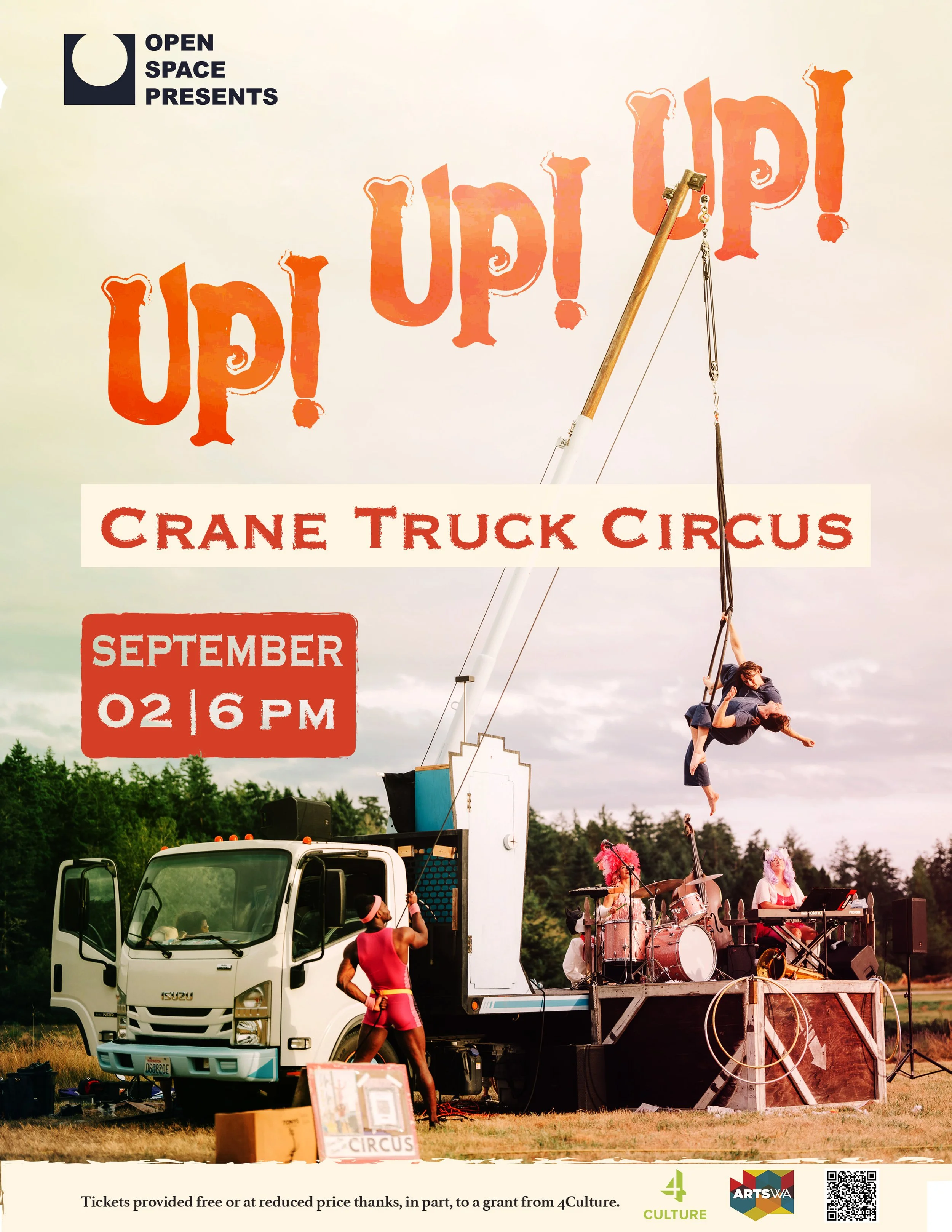 Up Up Up Crane Truck Circus