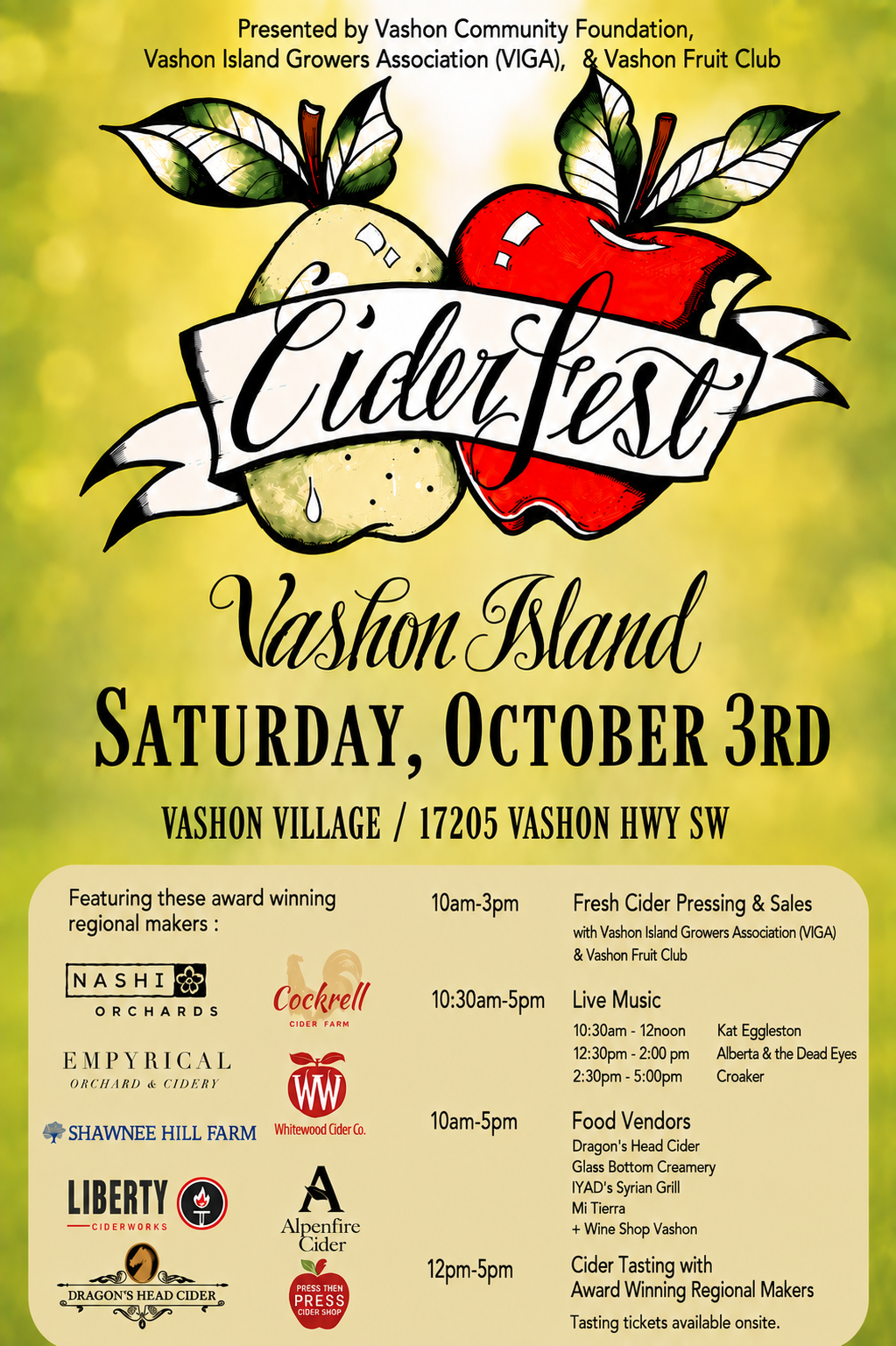 Vashon Cider Fest