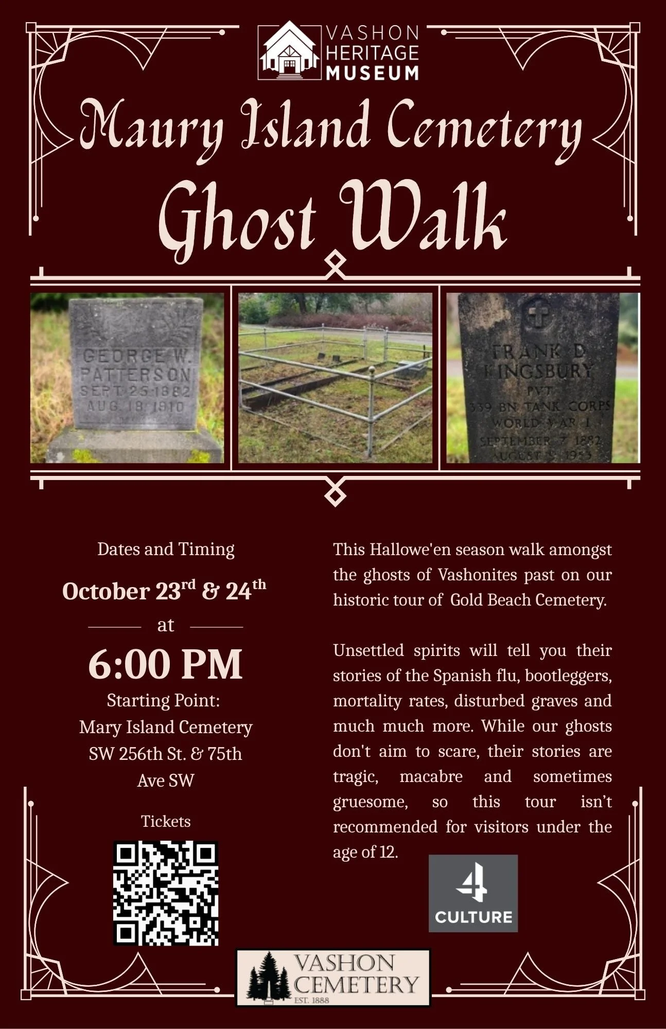Maury Island Cemetery Ghost Walk