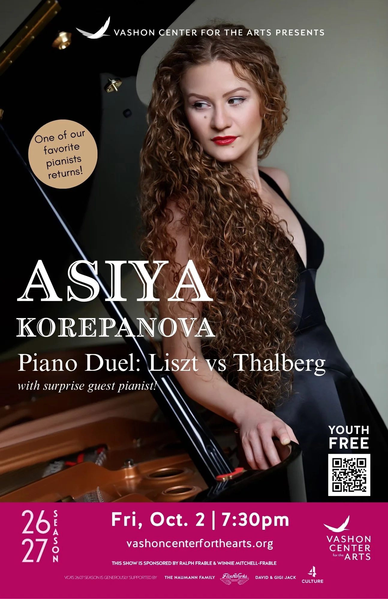 Piano Duel: Liszt vs Thalberg with Asiya Korepanova and Special Guest