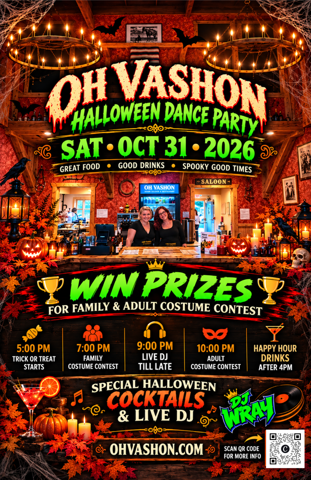 # Oh Vashon Halloween Dance Party!