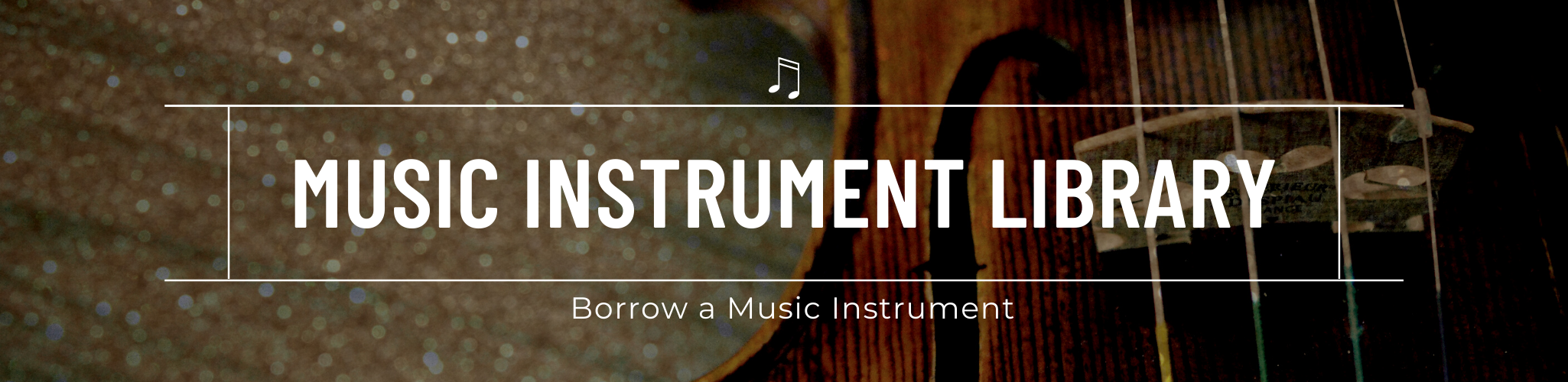 Musical Instrument Library — Vashon Events
