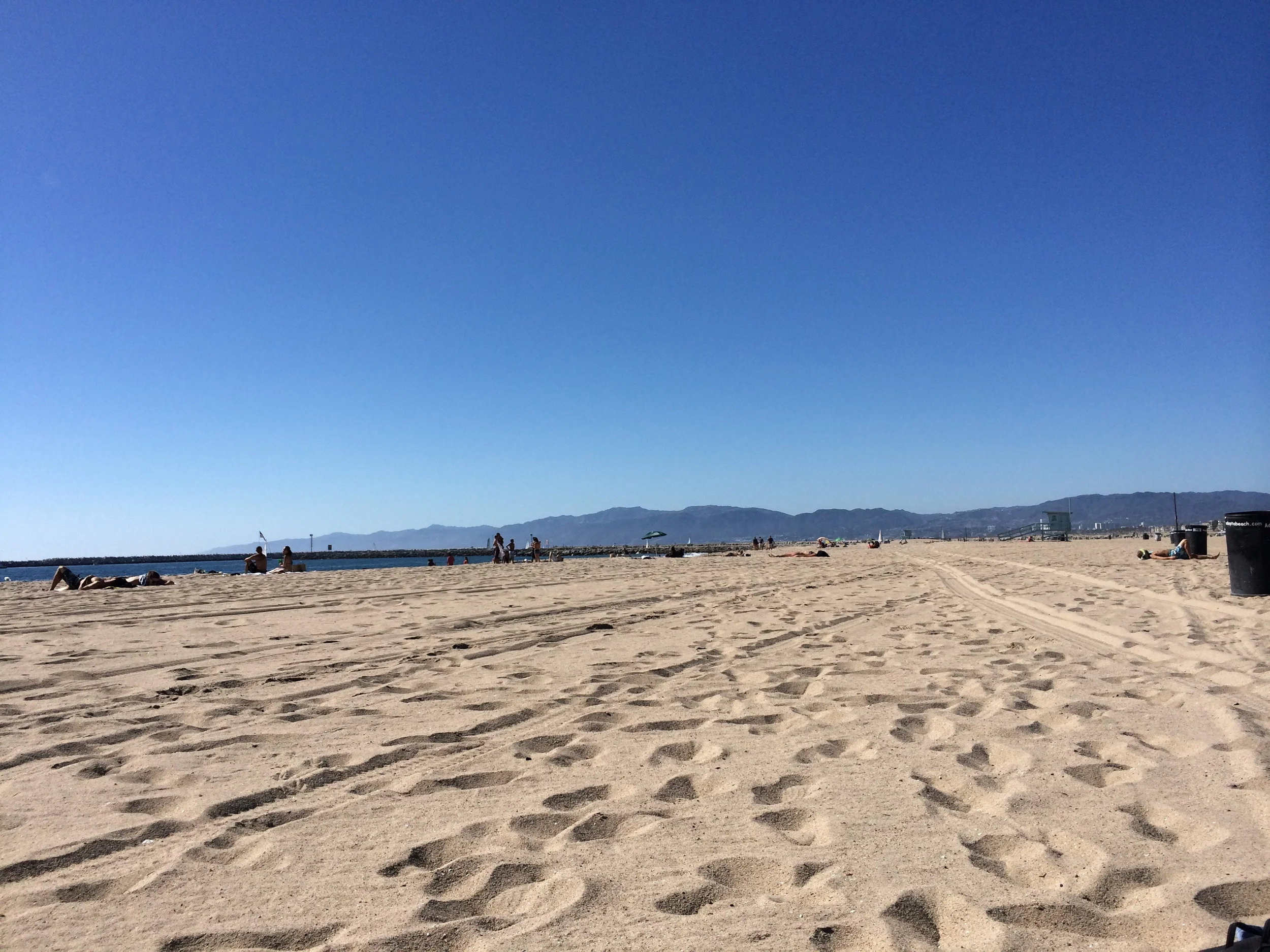 The beach near my temporary digs. 