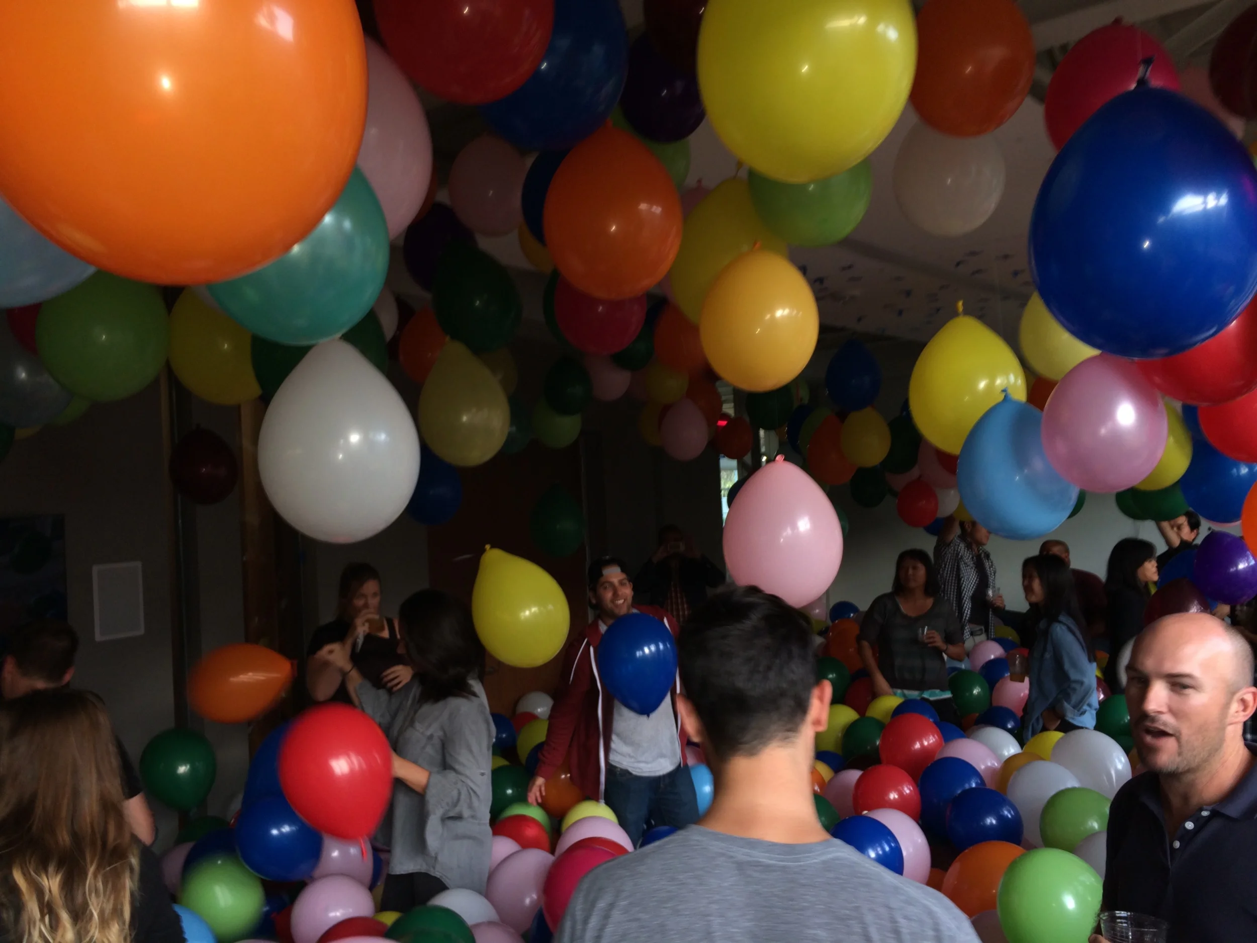 Balloon party!