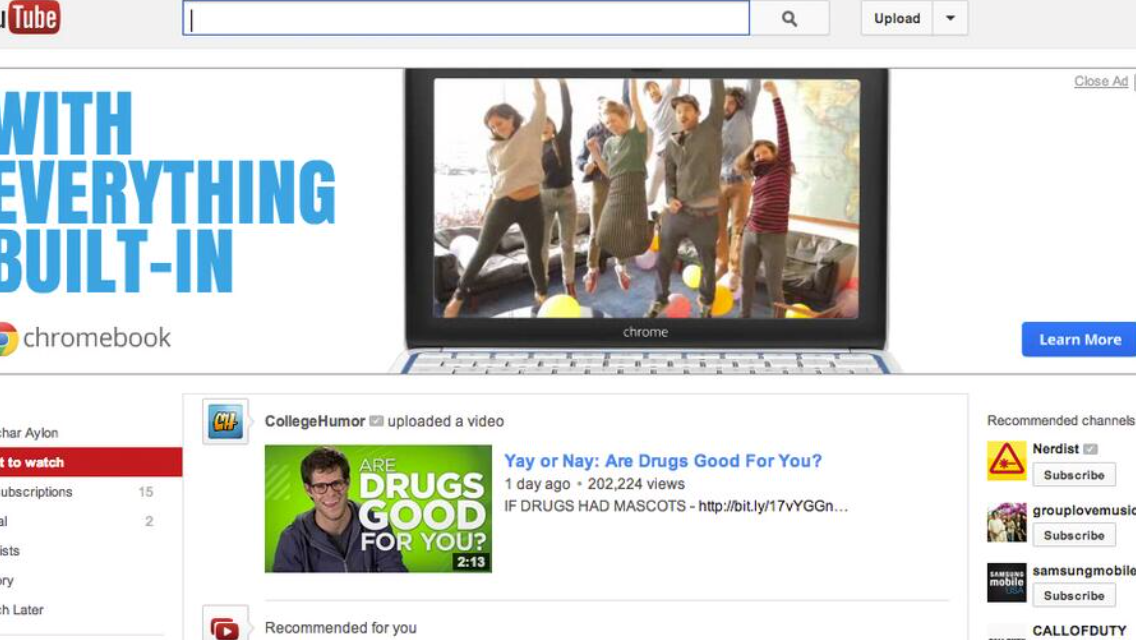 We were on youtube!