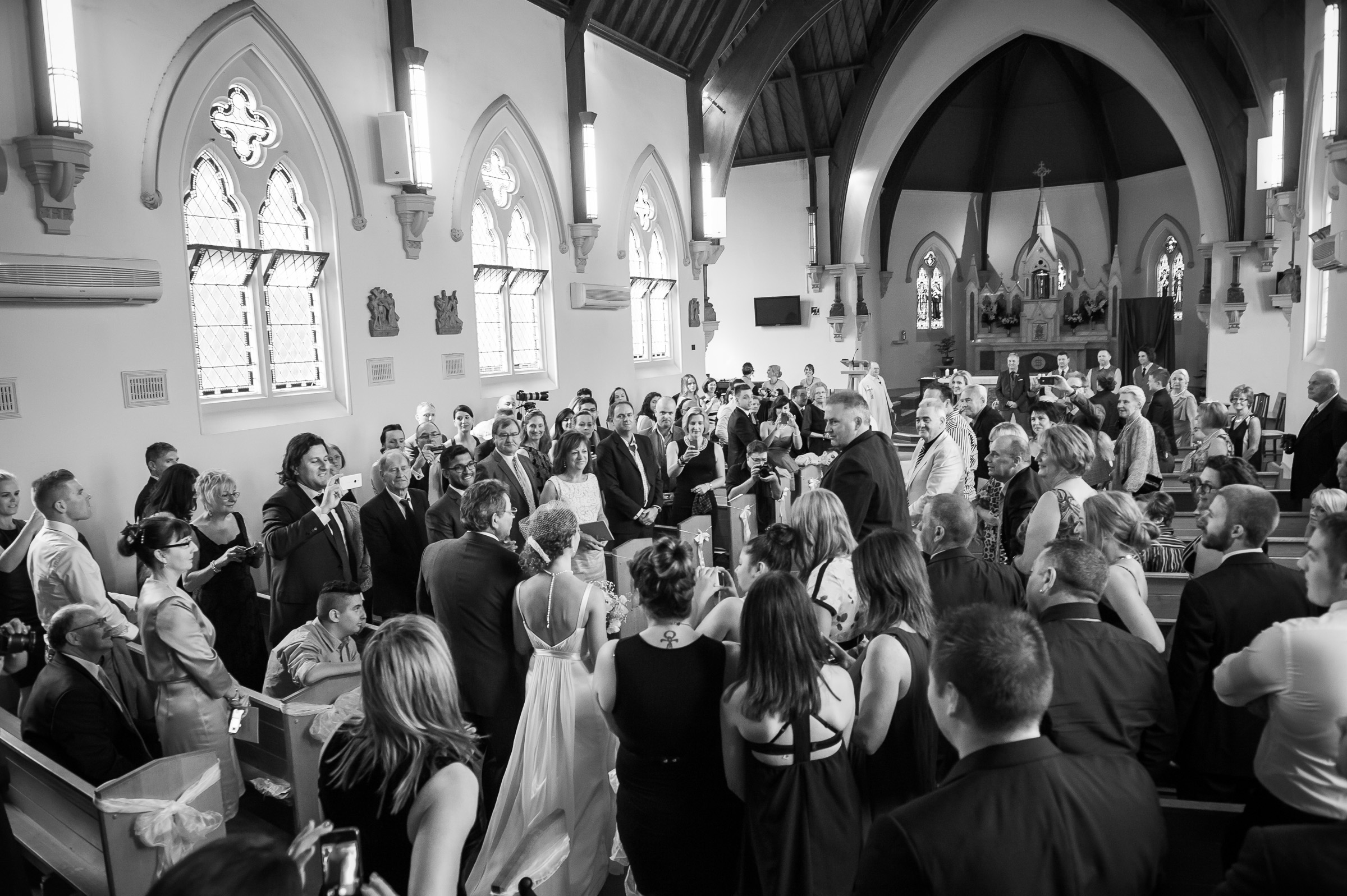 Walking Down the Isle - St Mary's Echuca