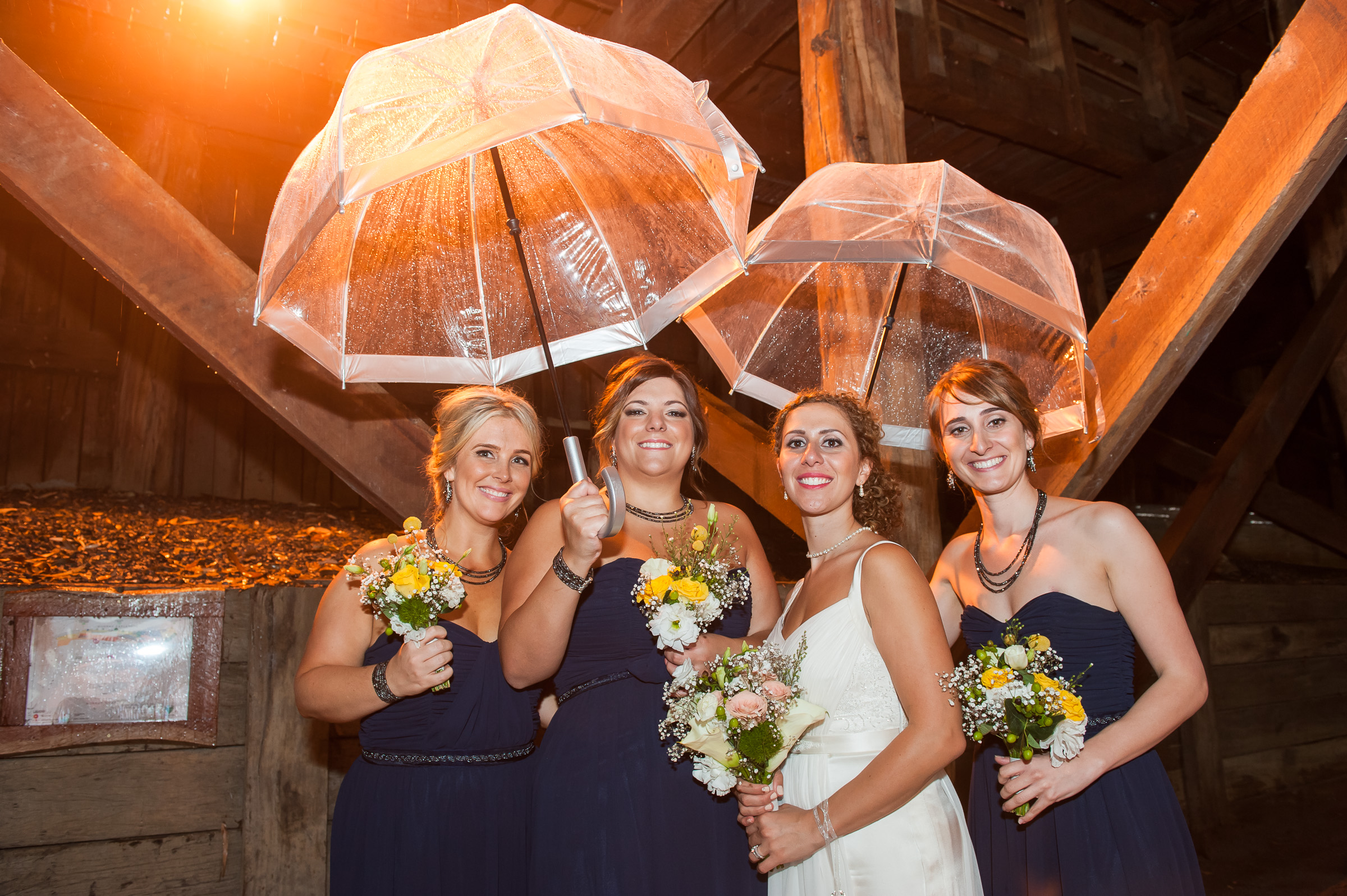 Staying out of the rain - Echcua Wharf