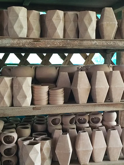  Our next vase collection currently in production