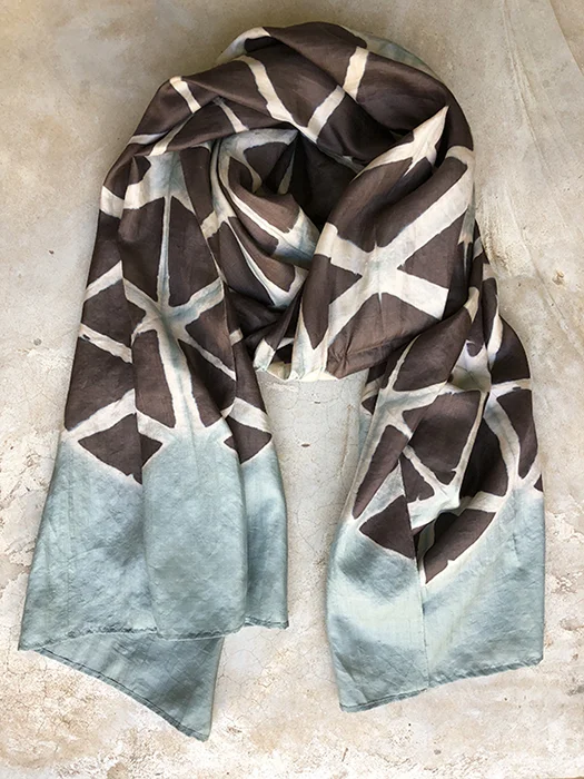 Dark brown & grey