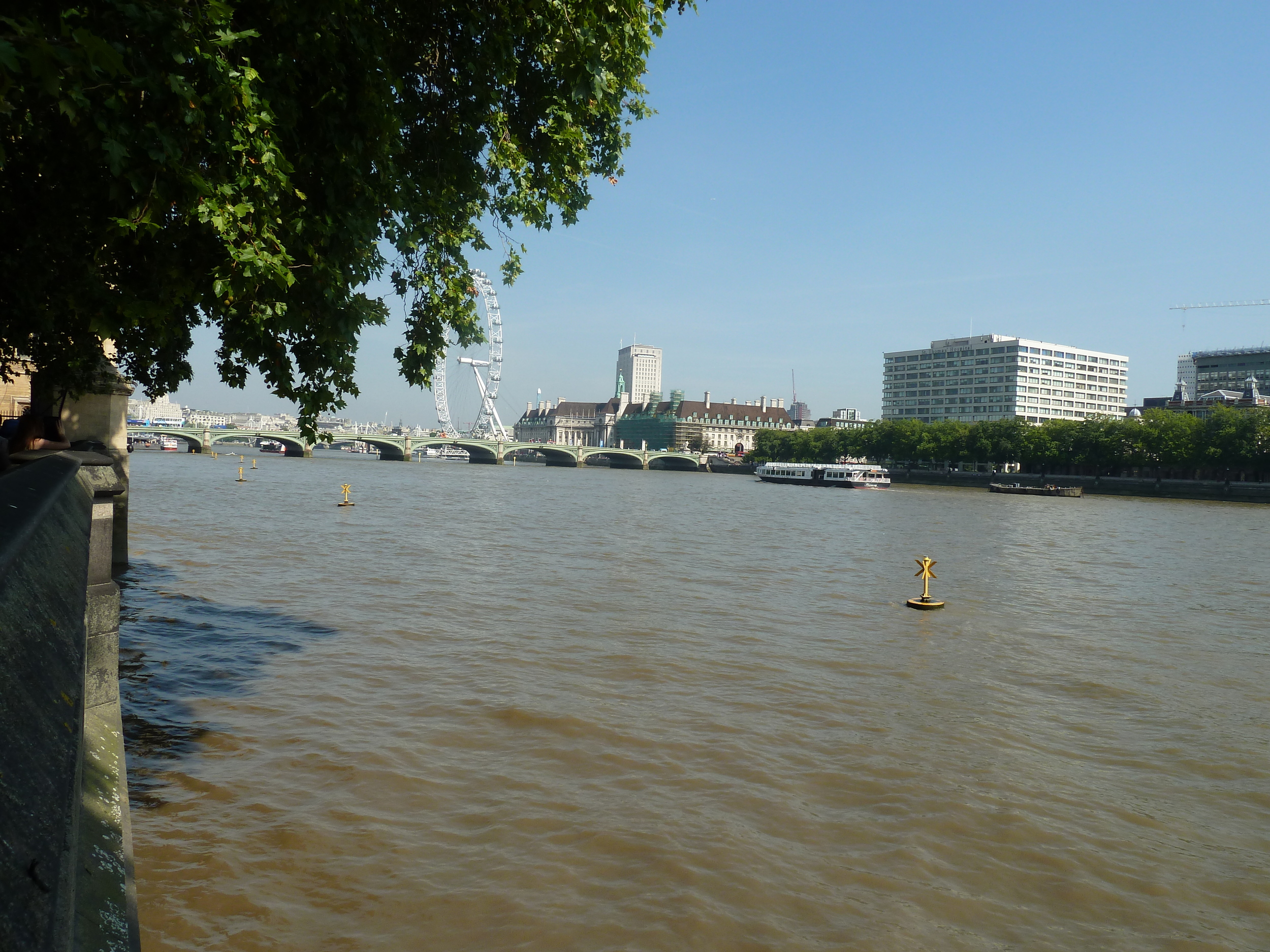 The Thames from Victoria Tower Gardens