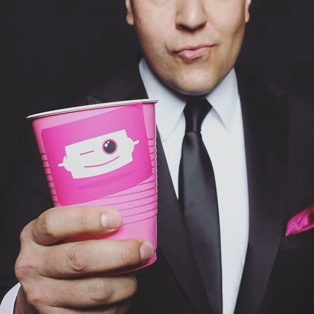 Klixbot party cups not included but definitely welcome.