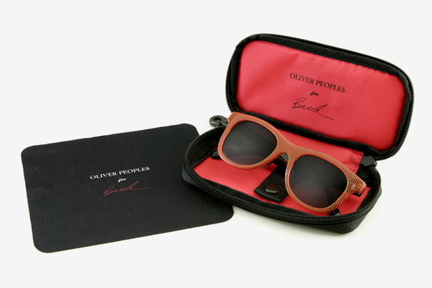 Beck + Oliver Peoples collaboration.