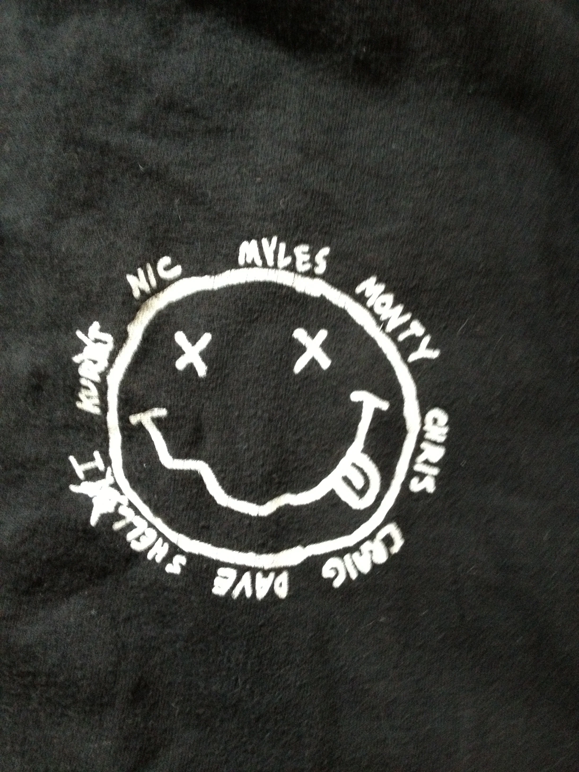 Nirvana crew tee