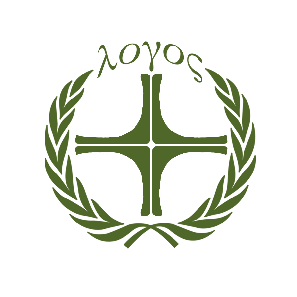 Our logo combines the cross with the laurel wreath, the classical symbol of victory.
