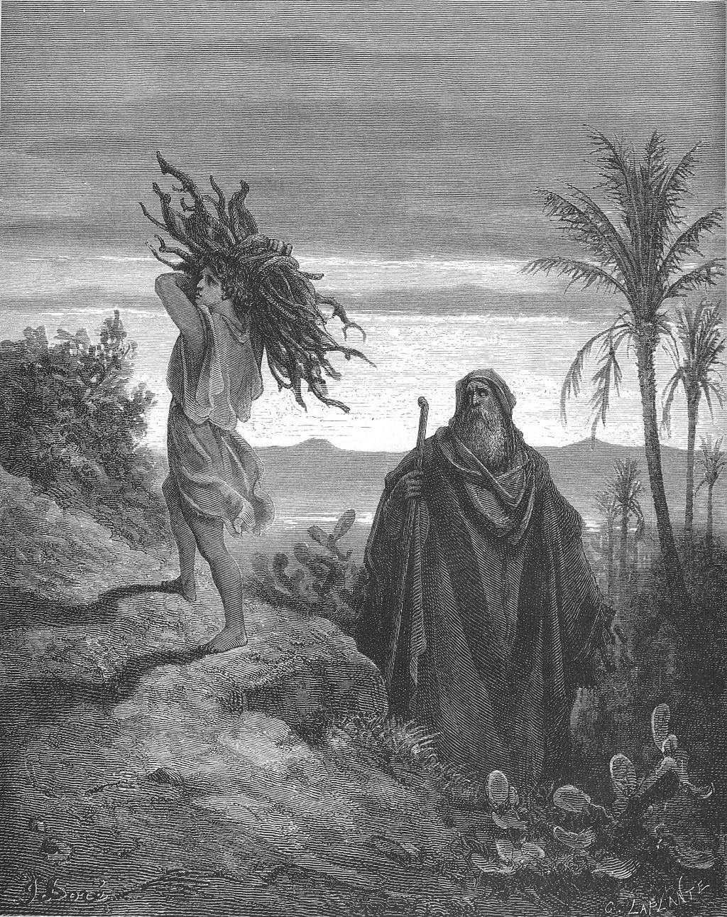 “ The Trial of Abraham’s Faith ,” by Gustave Dore (1866)
