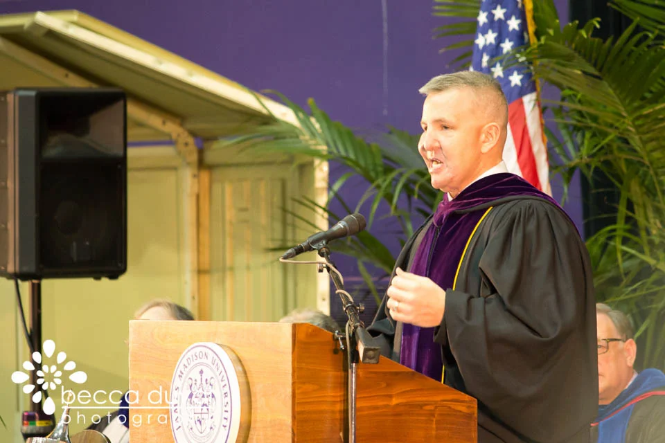 J ustin Constantine, JMU's December 2012 Commencement Speaker 