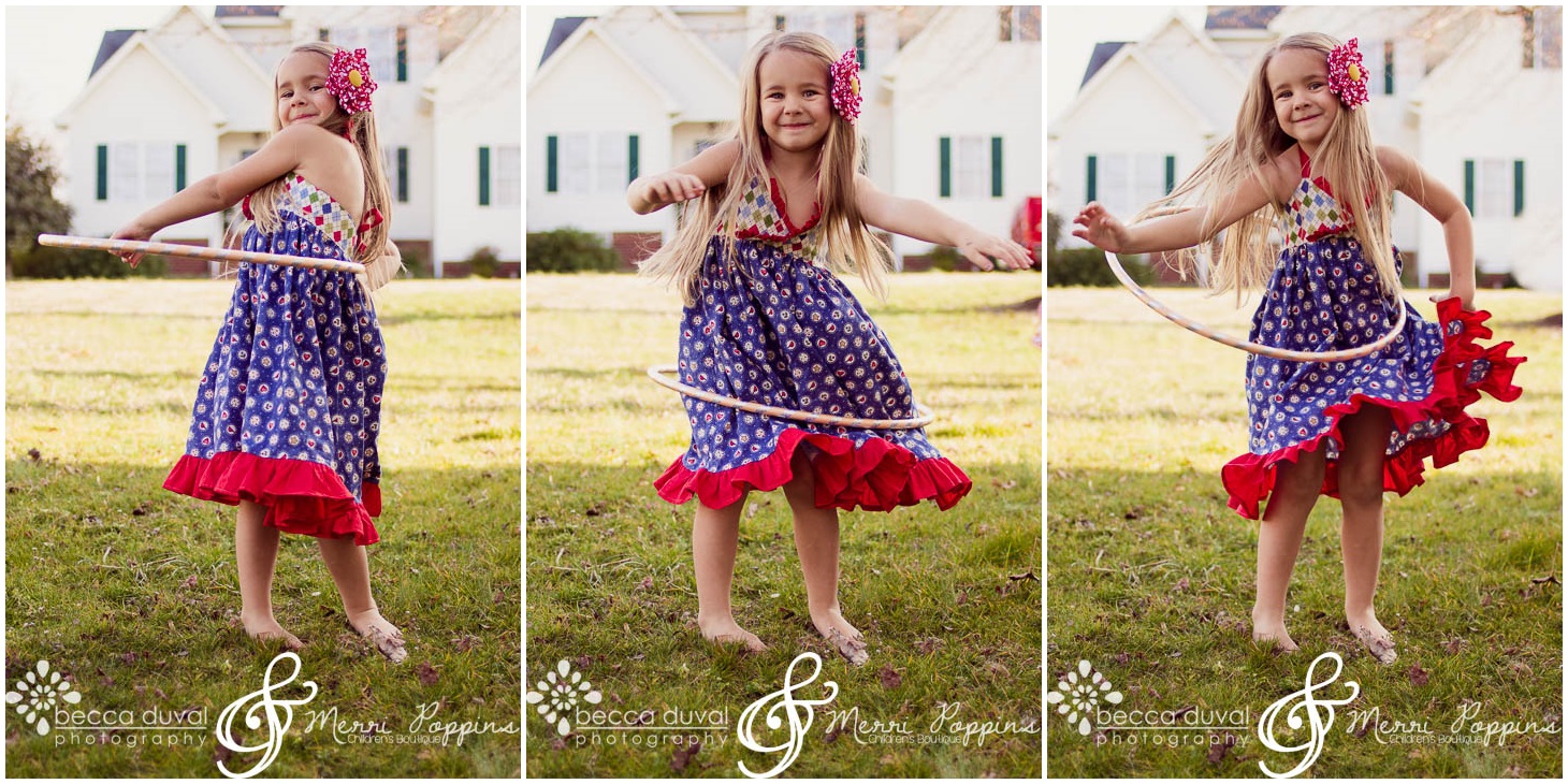 Jenna's Carnival frock is the " Ivy " Dress (6 months - 8 years). I love the movement in these dresses - they're so perfect for photos!