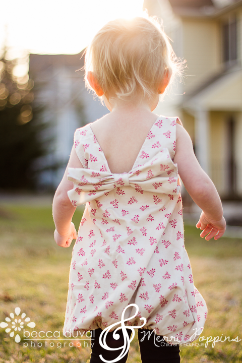 This is the Nina Bonita "Sweetheart" Dress, with detachable bow. 